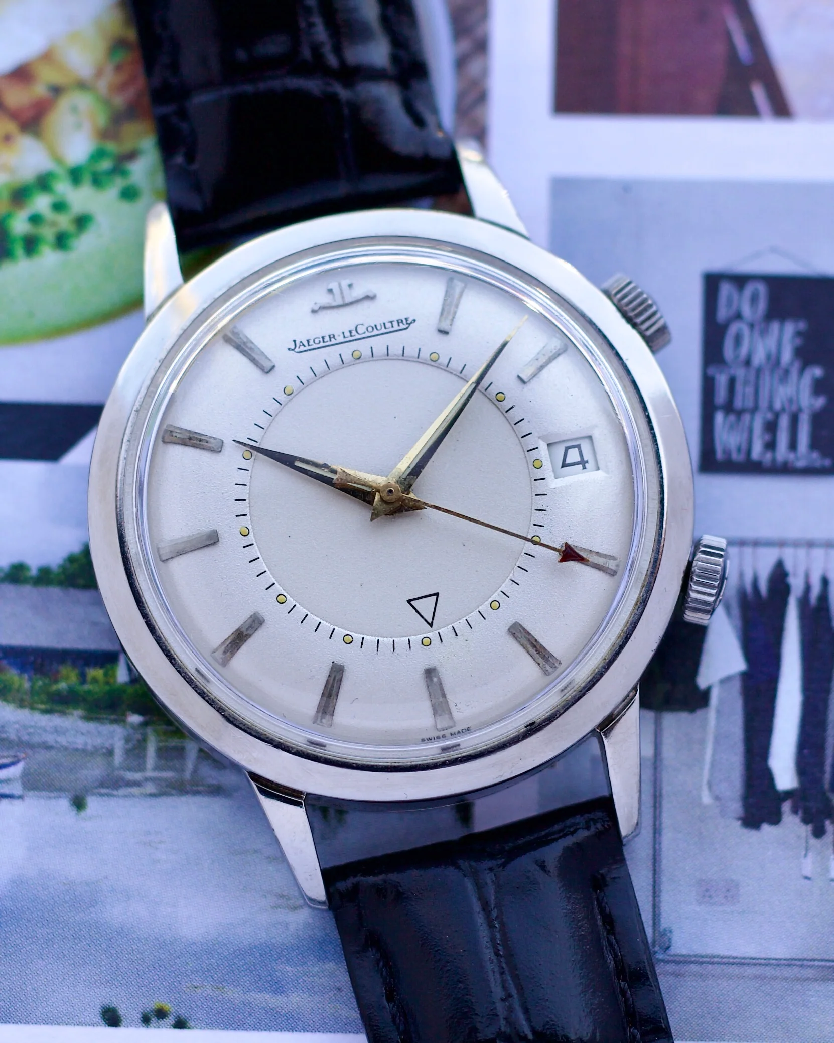1960's Jaeger-LeCoultre Memovox K825 37mm