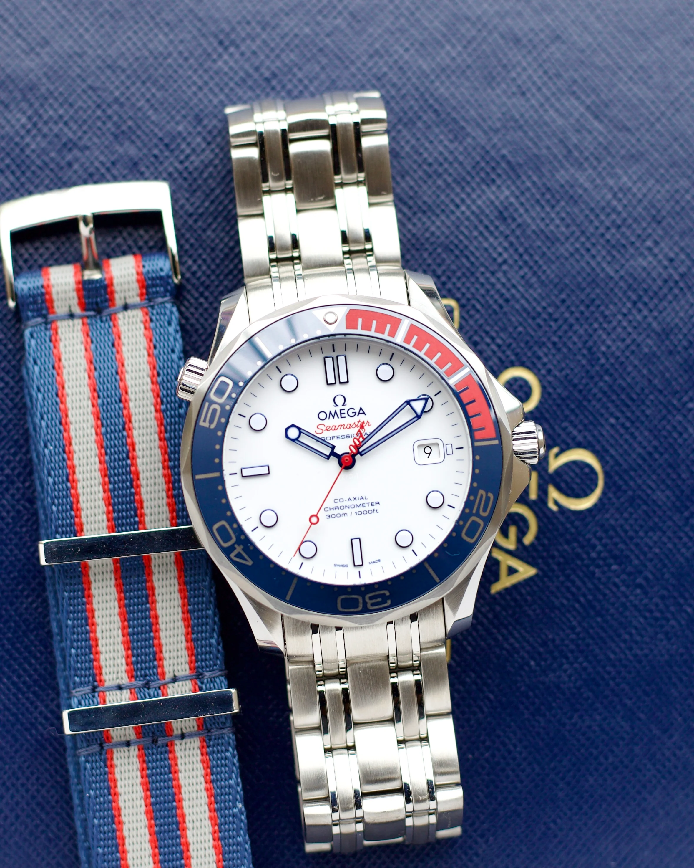 2018 Omega Seamaster Commander's Watch 007  212.32.41.20.04.001 41 mm - Image 10