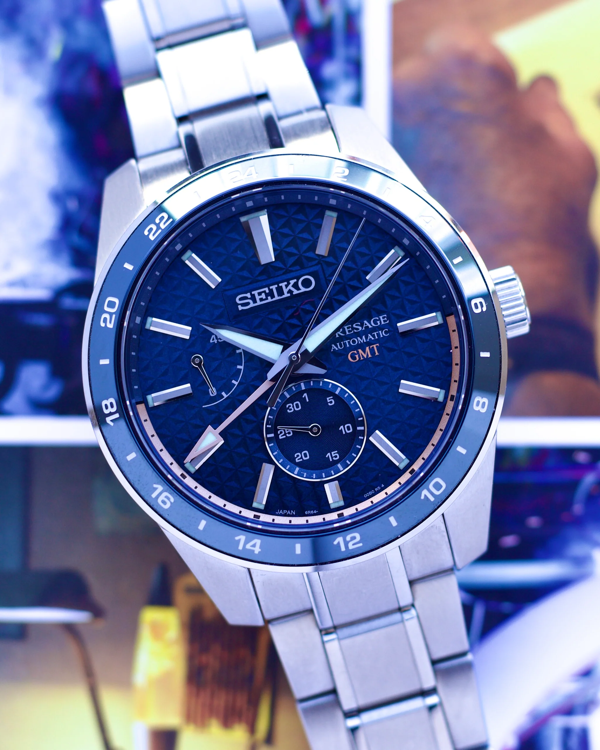 2022 Seiko Presage Sharp Edge GMT Aitetsu SPB217 42mm