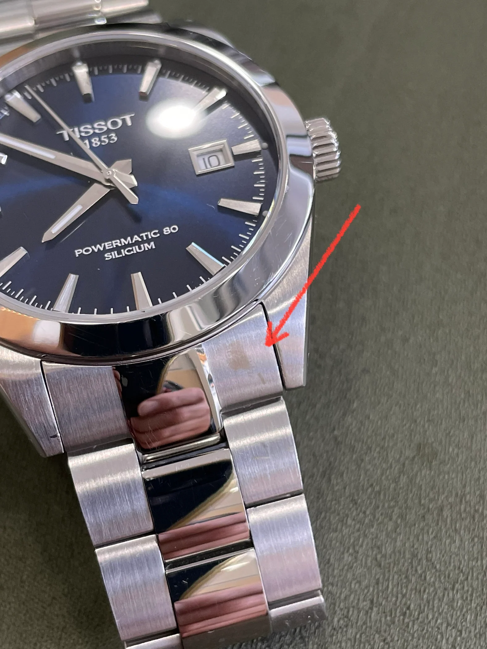 2022 TISSOT GENTLEMAN POWERMATIC 80 SILICIUM T127.407.11.041.00 40mm - Image 2