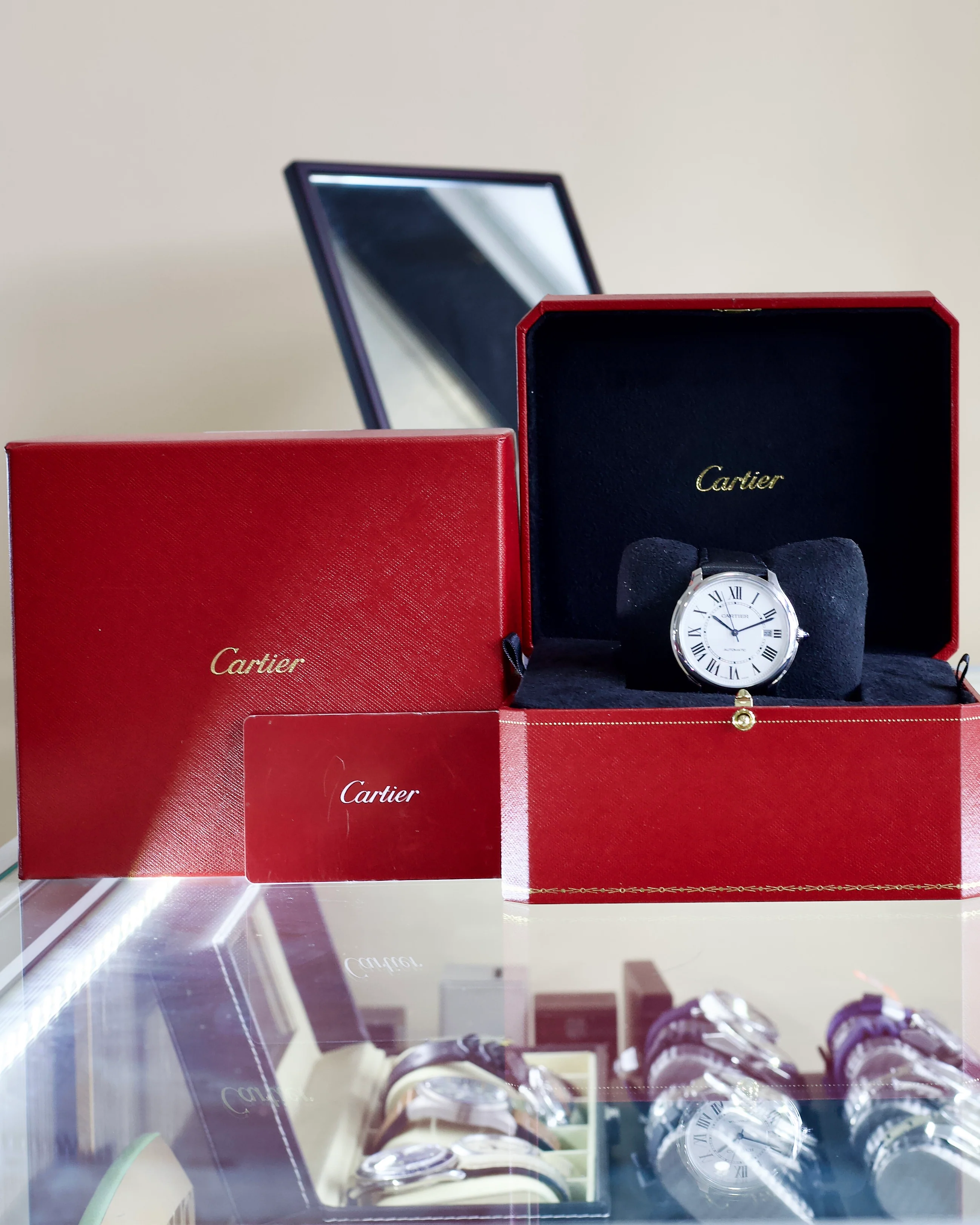 2023 CAERTIER RONDE MUST DE CARTIER WATCH Ref. WSRN0032 40mm - Image 6