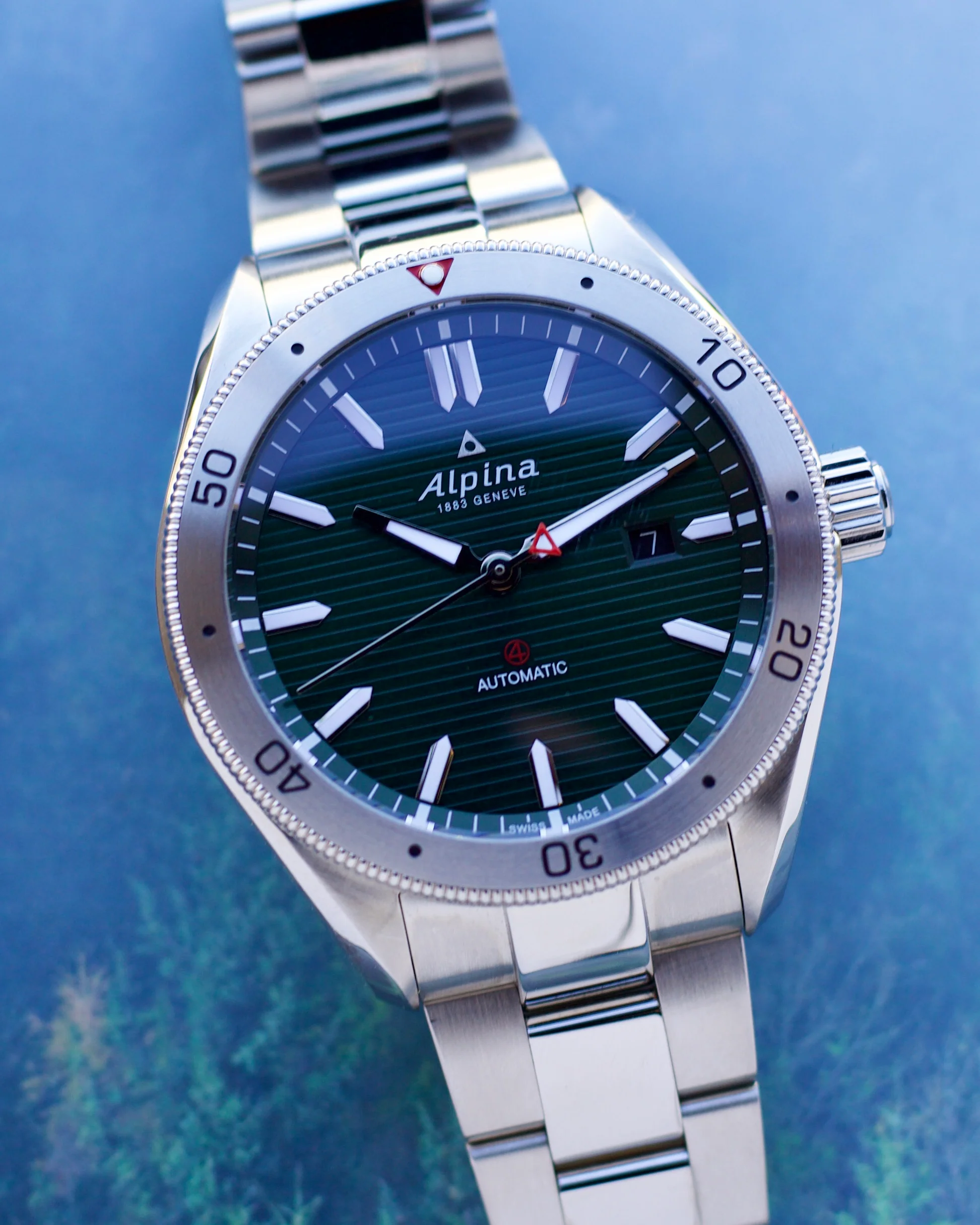 2024 ALPINER 4 GREEN AUTOMATIC AL-525GR5AQ6B 44mm - Image 2