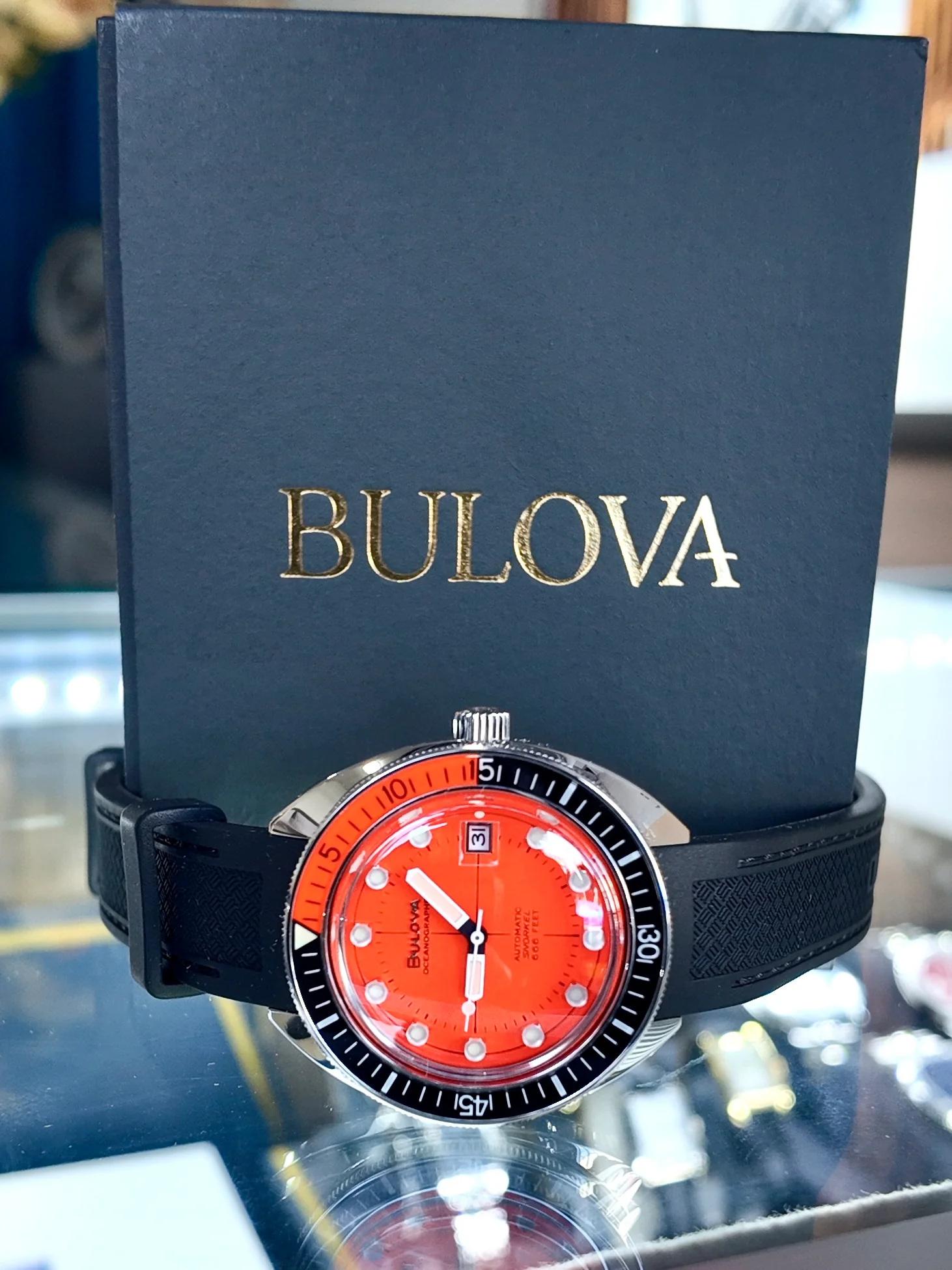 2025 Bulova Devil Diver Oceanographer 96B350 41mm - Image 7