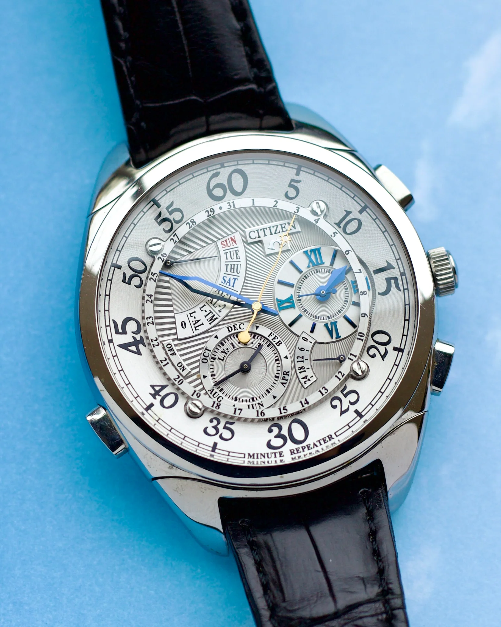 2007 Citizen Campanola Quartz minute repeater CTR57-0892 44.5mm