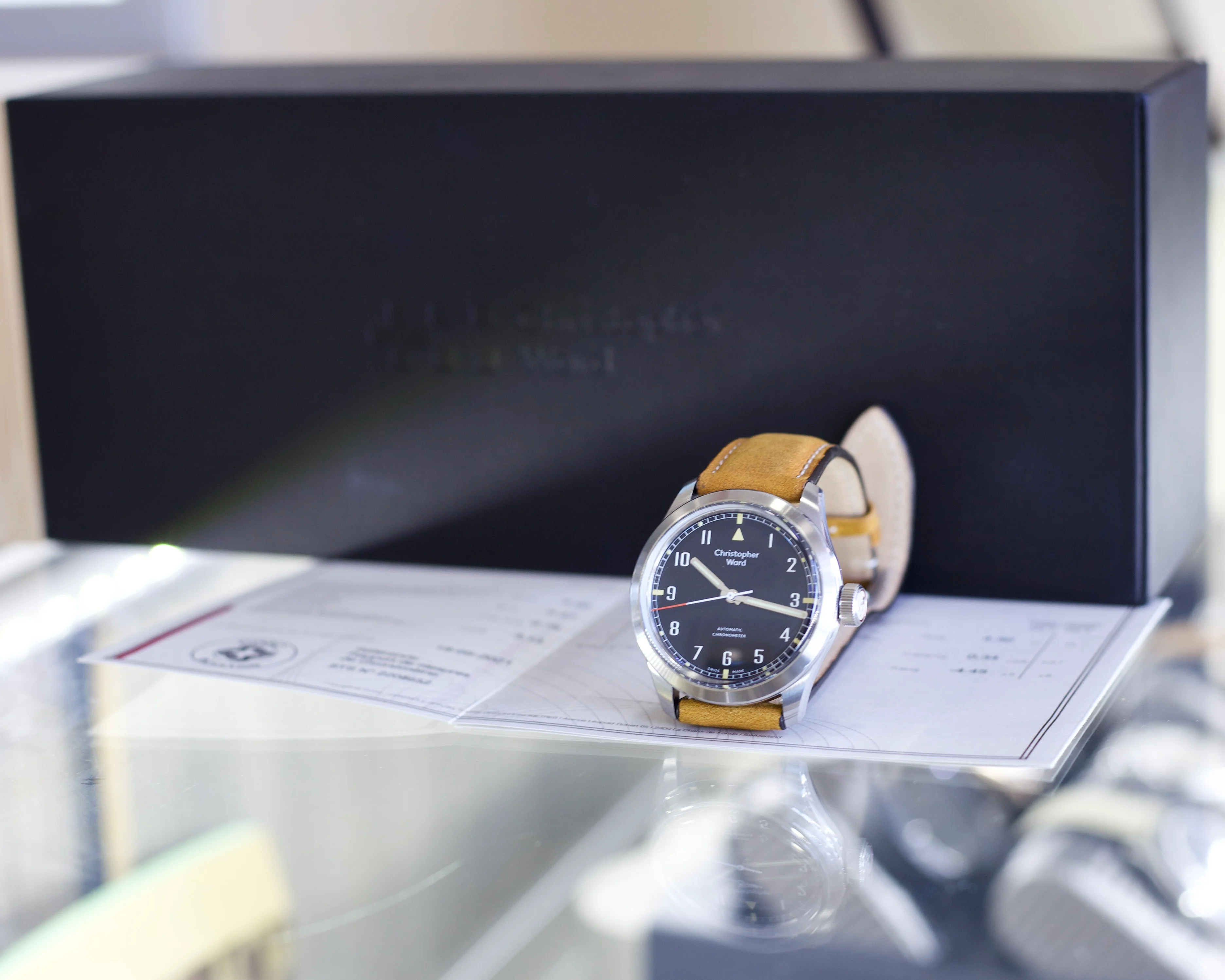 2022 Pre-Owned Christopher Ward C65 Sandhurst Series 1 COSC 38mm - Image 5