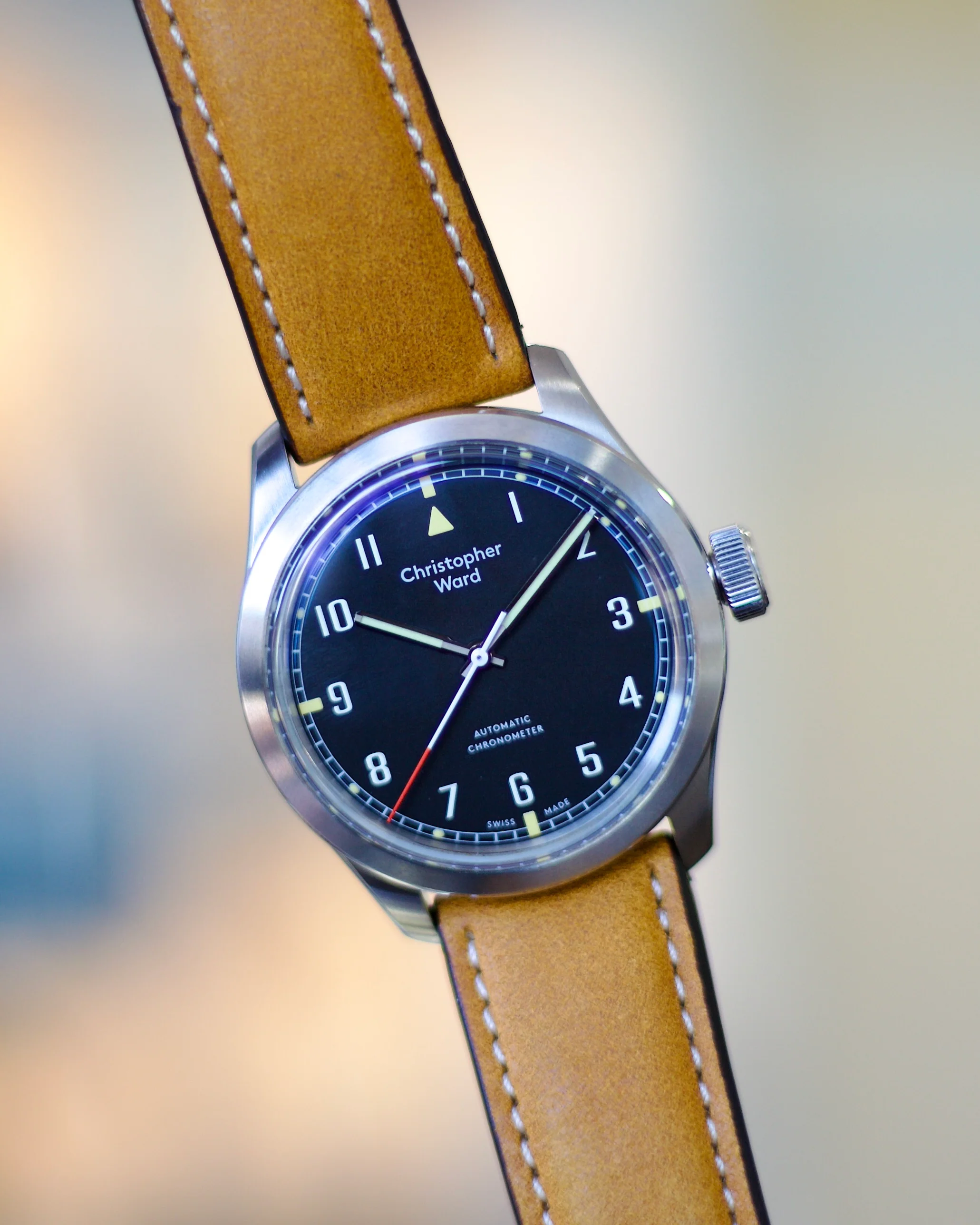 2022 Pre-Owned Christopher Ward C65 Sandhurst Series 1 COSC 38mm - Image 6