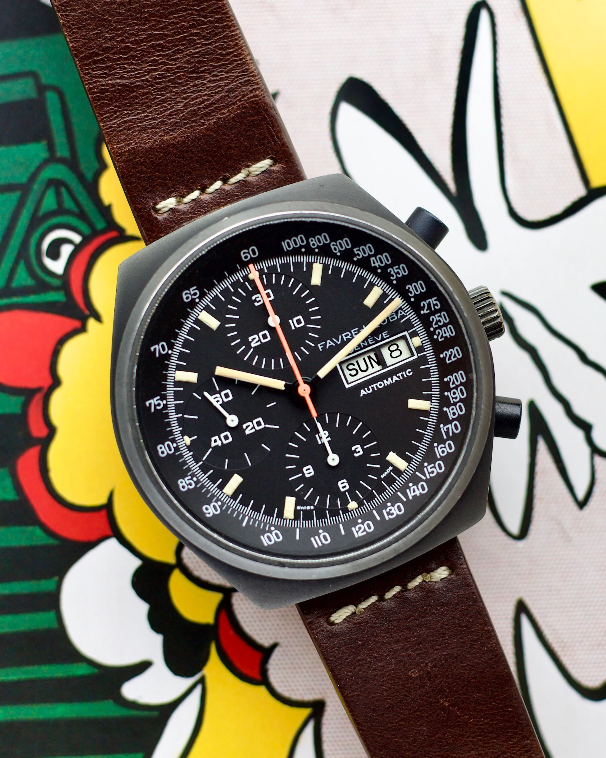 1970’s FAVRE LEUBA CHRONO 9101-49 41mm
