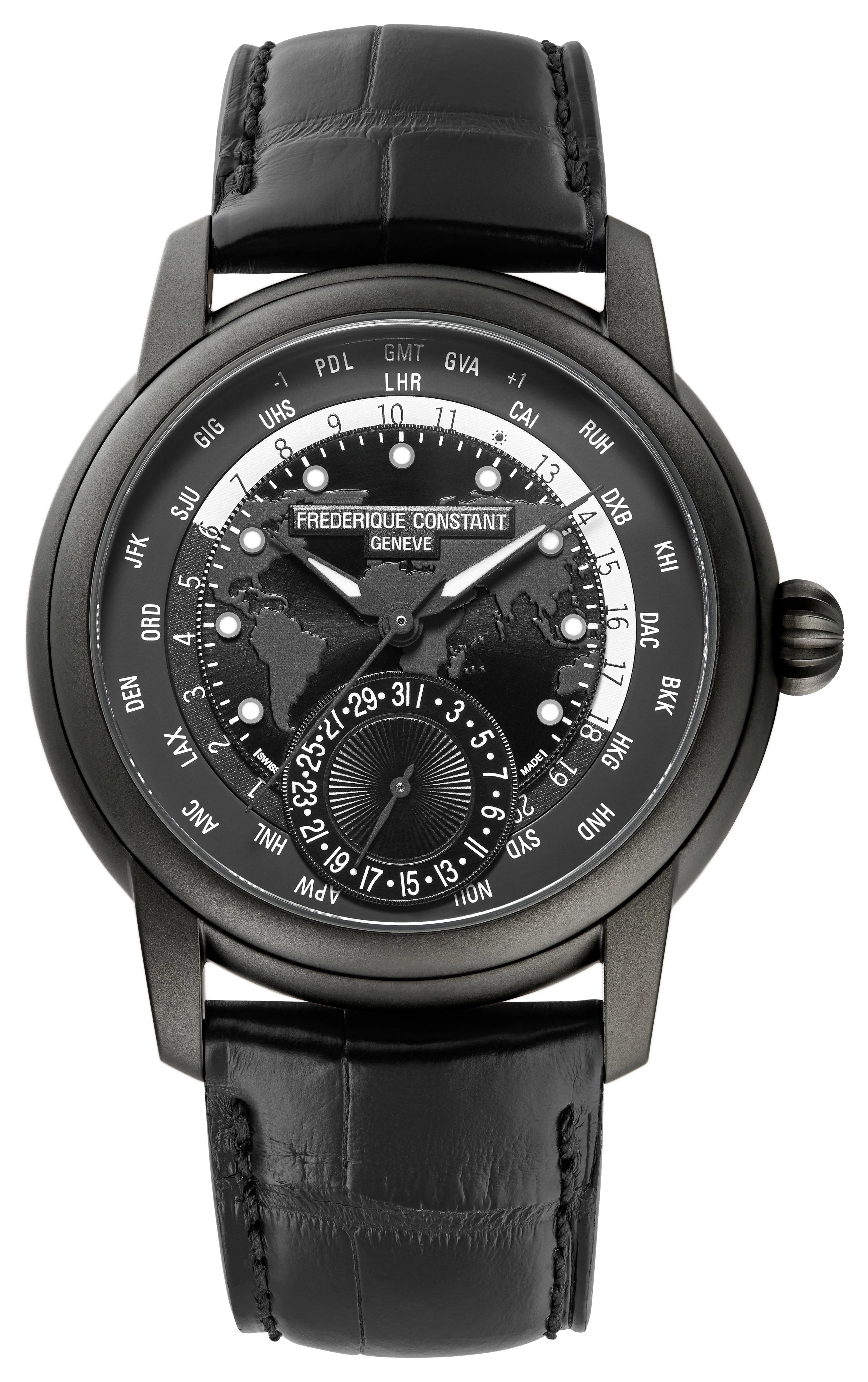 FC-718BAWM4TH6 CLASSICS WORLDTIMER MANUFACTURE GLOBETROTTER 42mm
