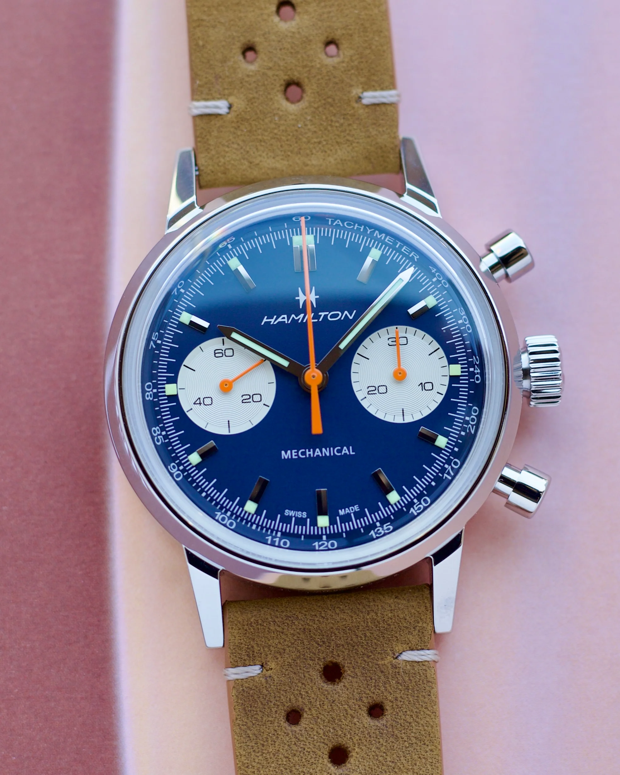 2026 Hamilton Intra-matic Chronograph H Mechanical H38429541 40MM