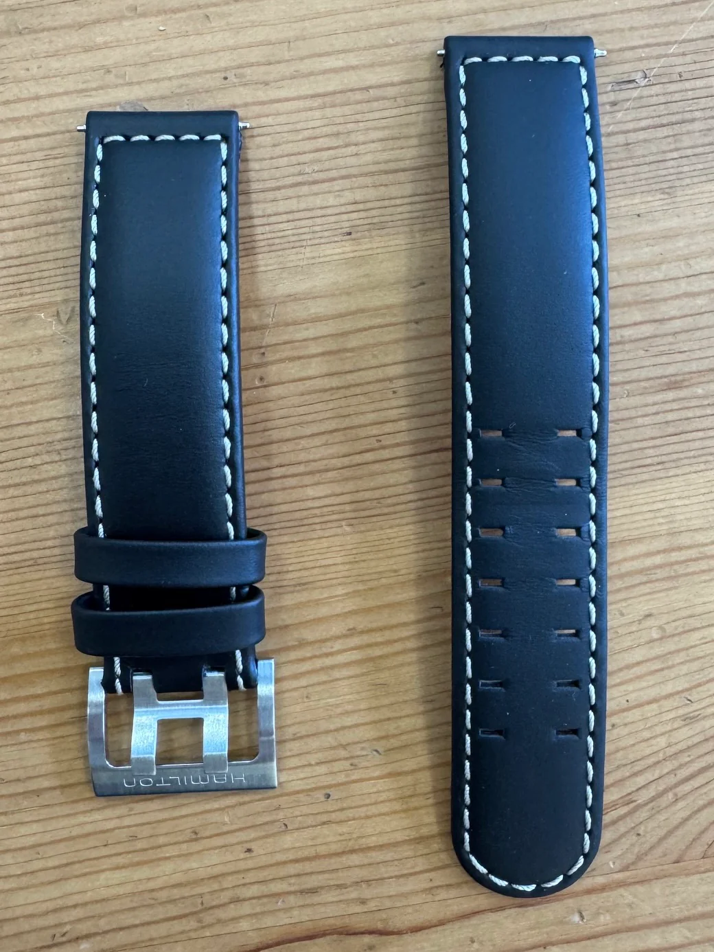 Hamilton Black Leather