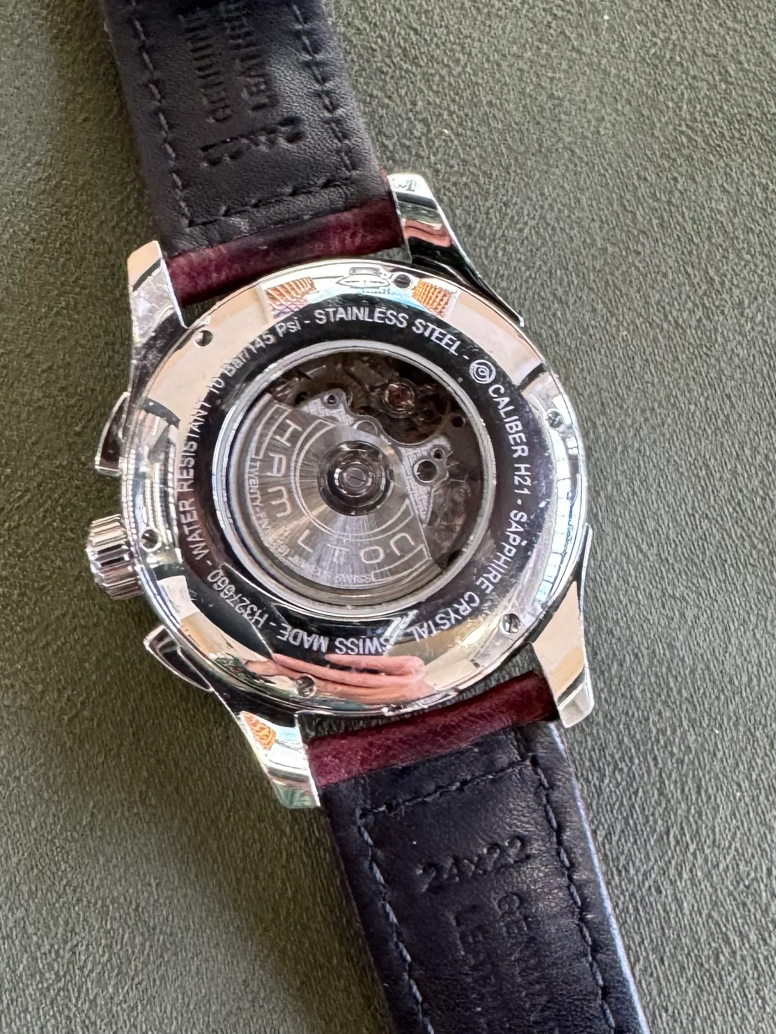 2020 Hamilton Jazzmaster Maestro Auto Chrono Automatic H32766513 45mm - Image 3