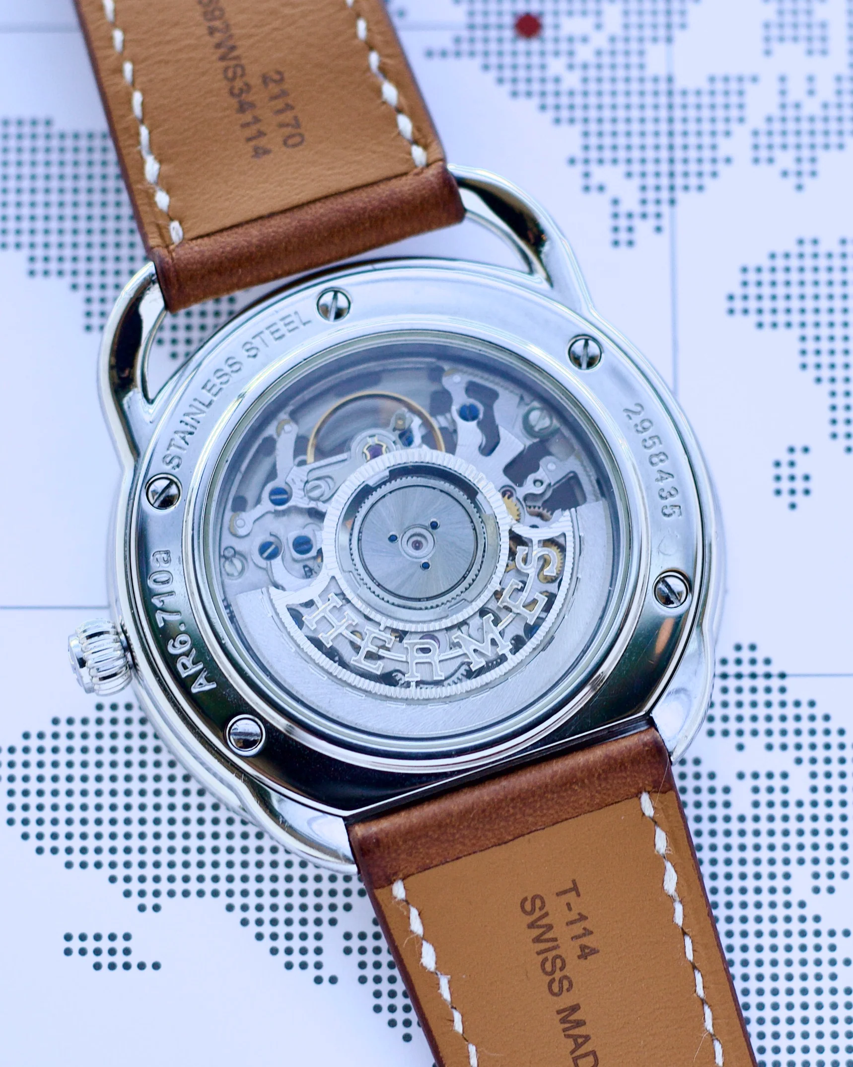 2010 Hermès Arceau Squelette AR6.710a 41mm - Image 2
