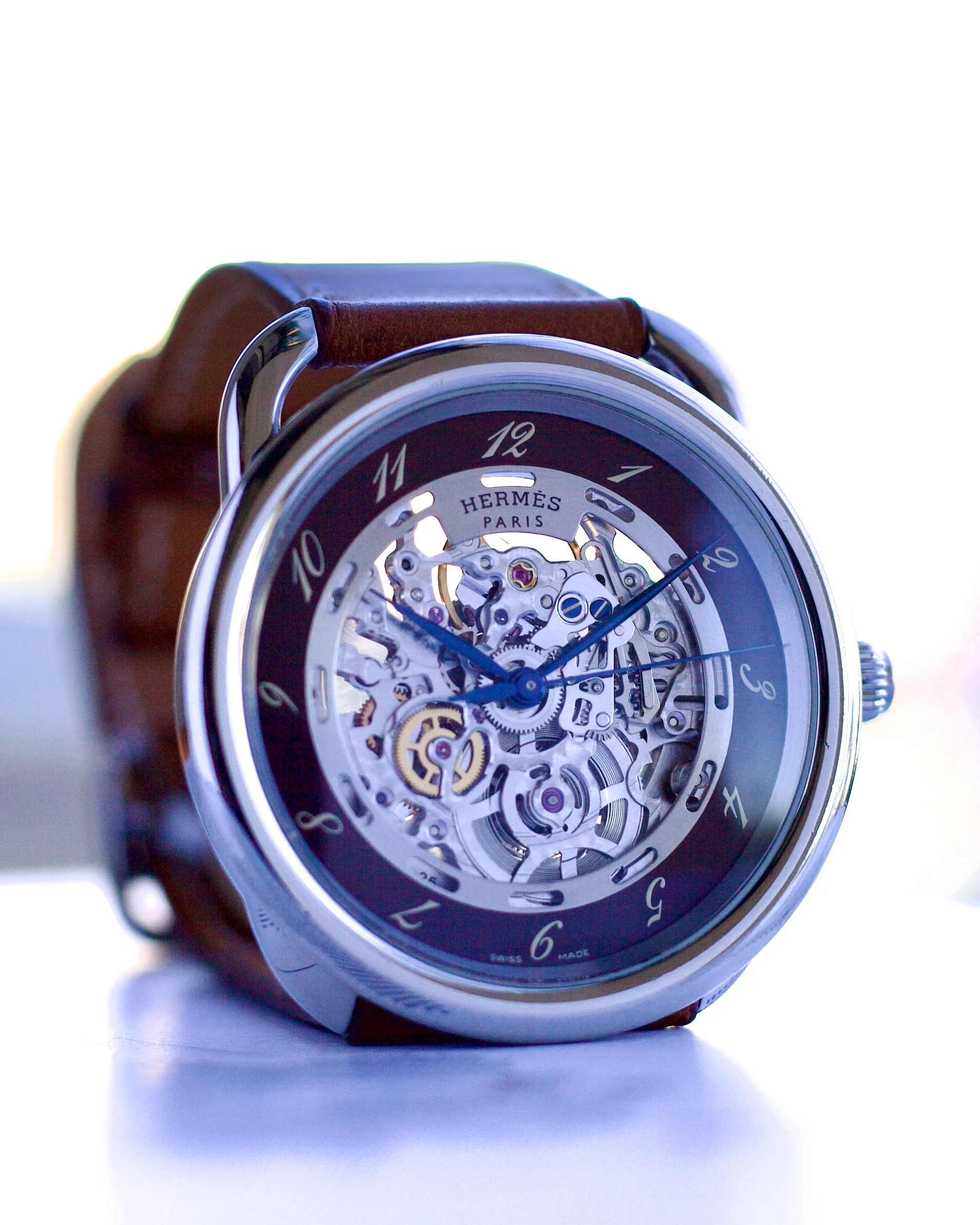 2010 Hermès Arceau Squelette AR6.710a 41mm - Image 7