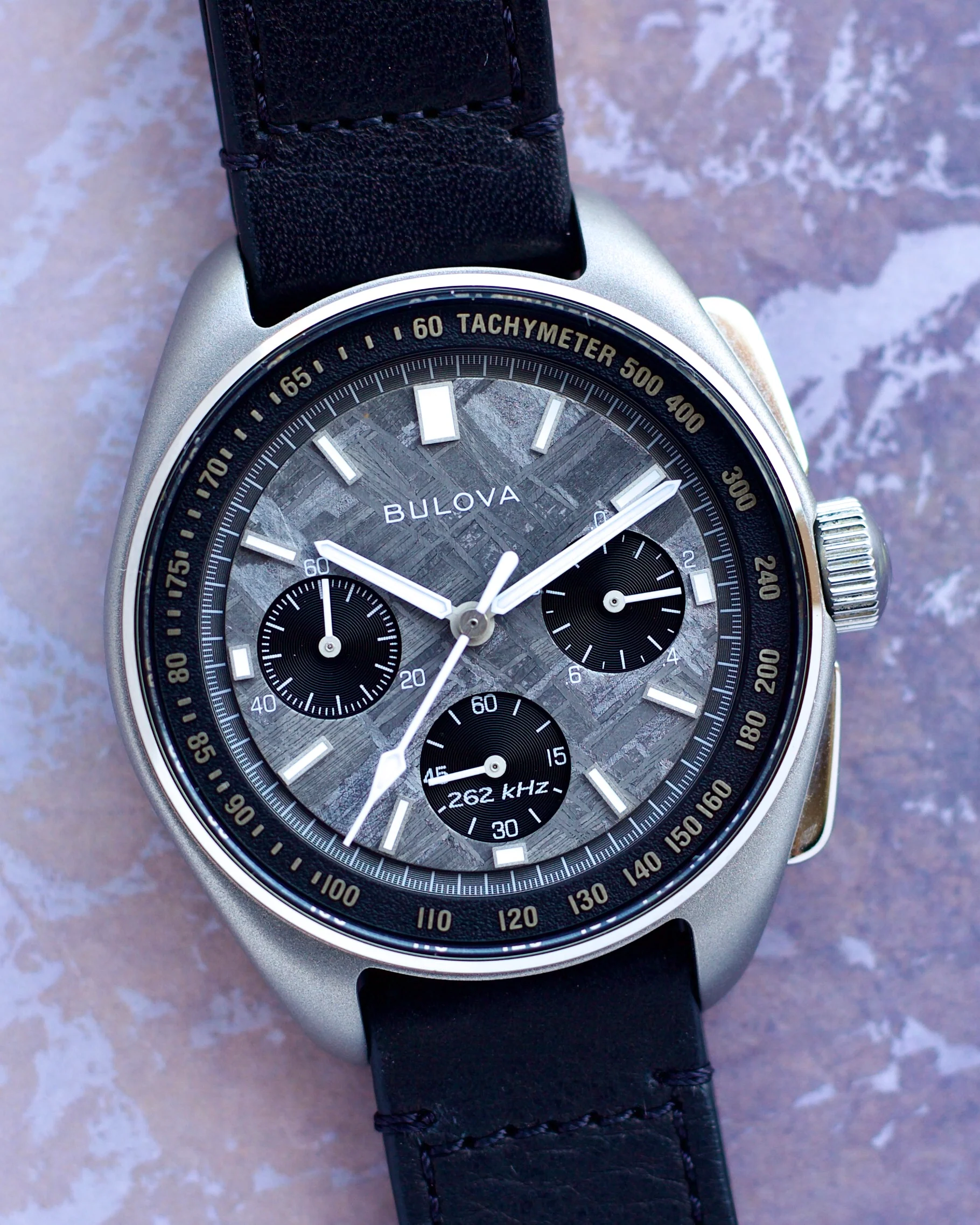 2024 Bulova Lunar Pilot Meteorite Limited Edition 96A312 43.5mm