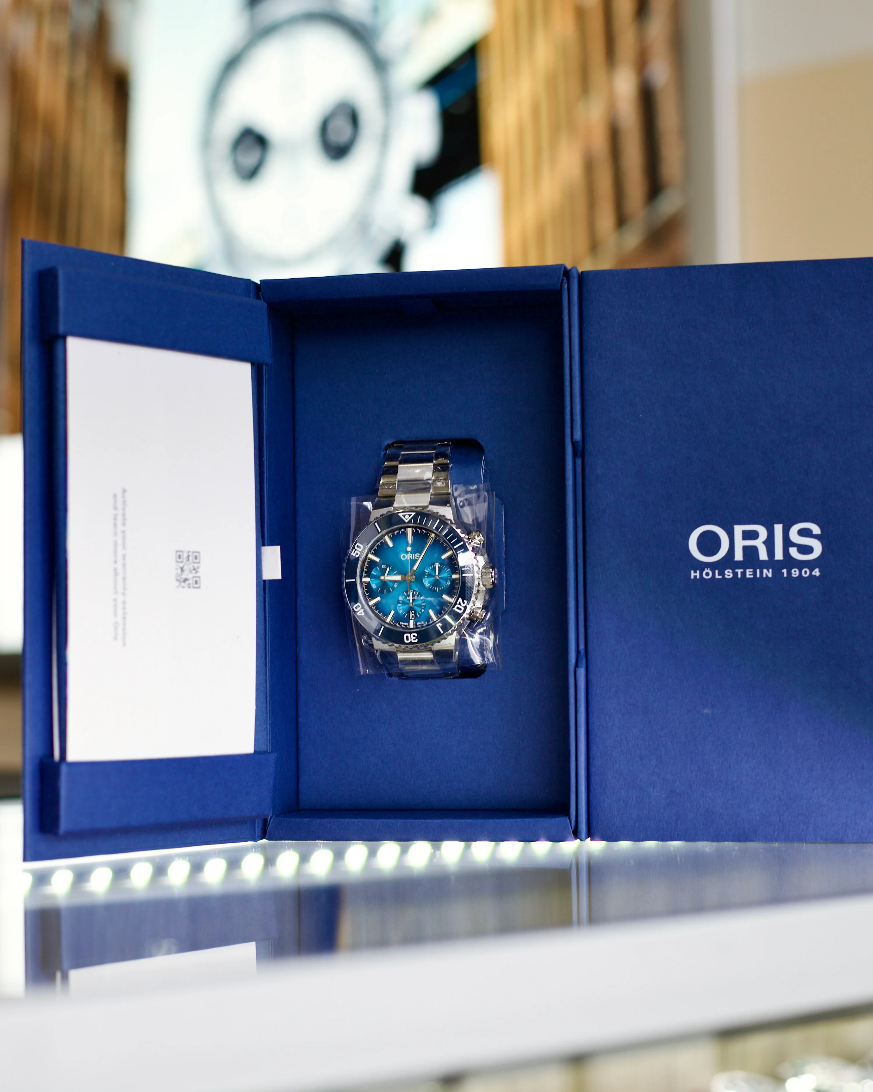 2024 Oris Aquis chrono 01 771 7793 4155-07 8 23 01PEB 43.5mm - Image 3