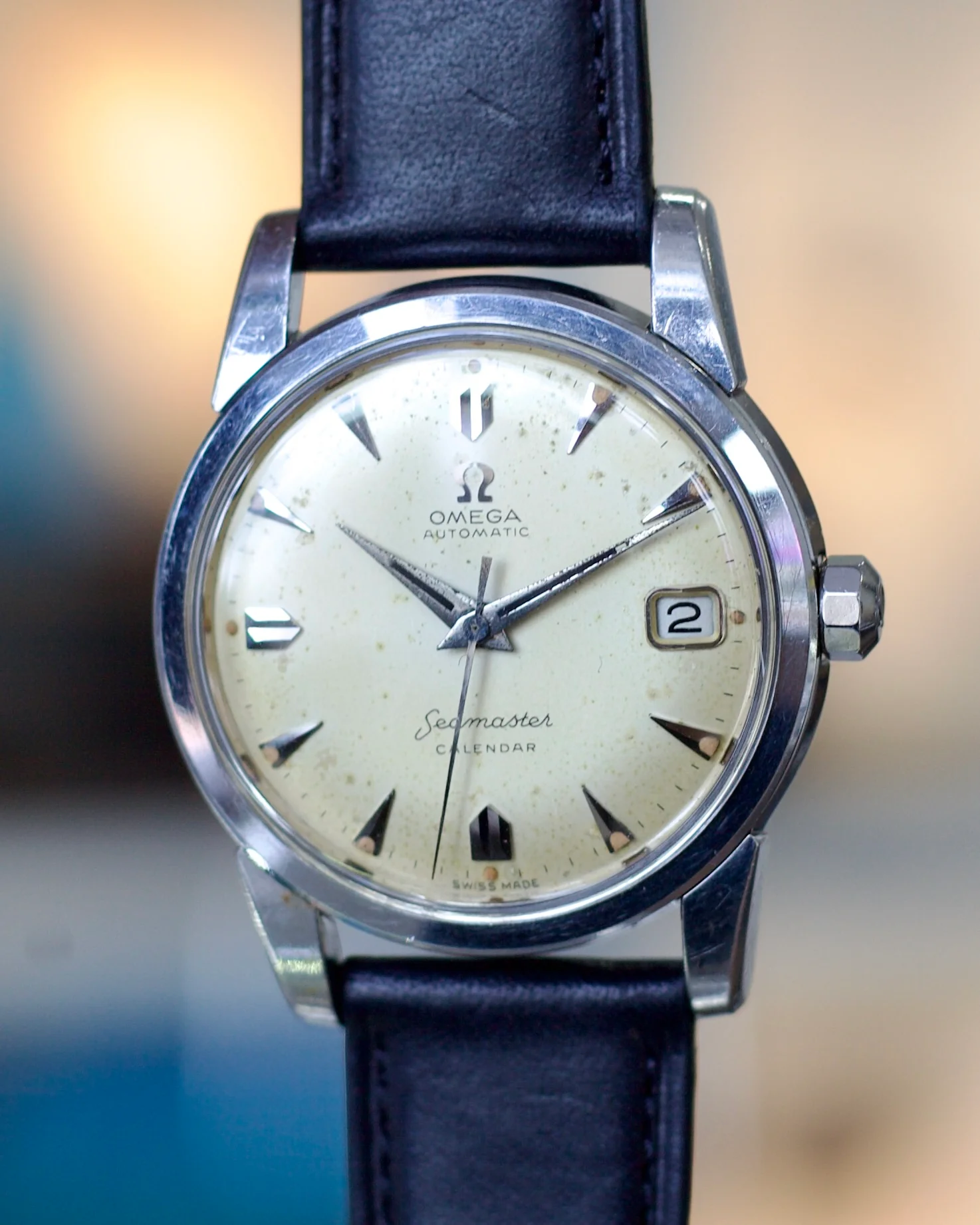 1950's Omega Seamaster Calendar CK 2849 34.5mm - Image 2