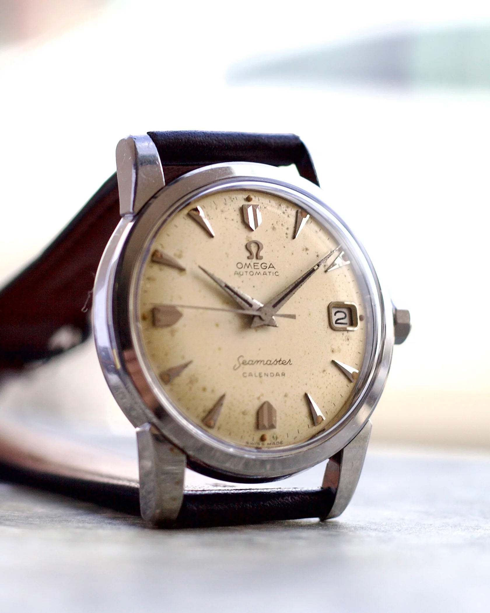 1950's Omega Seamaster Calendar CK 2849 34.5mm - Image 7