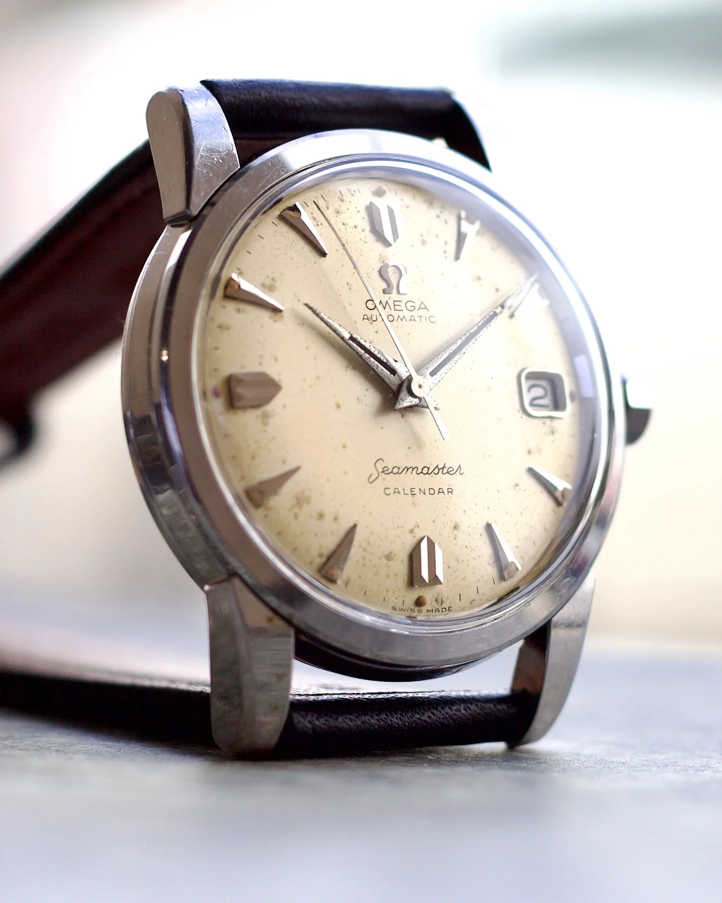 1950's Omega Seamaster Calendar CK 2849 34.5mm - Image 8