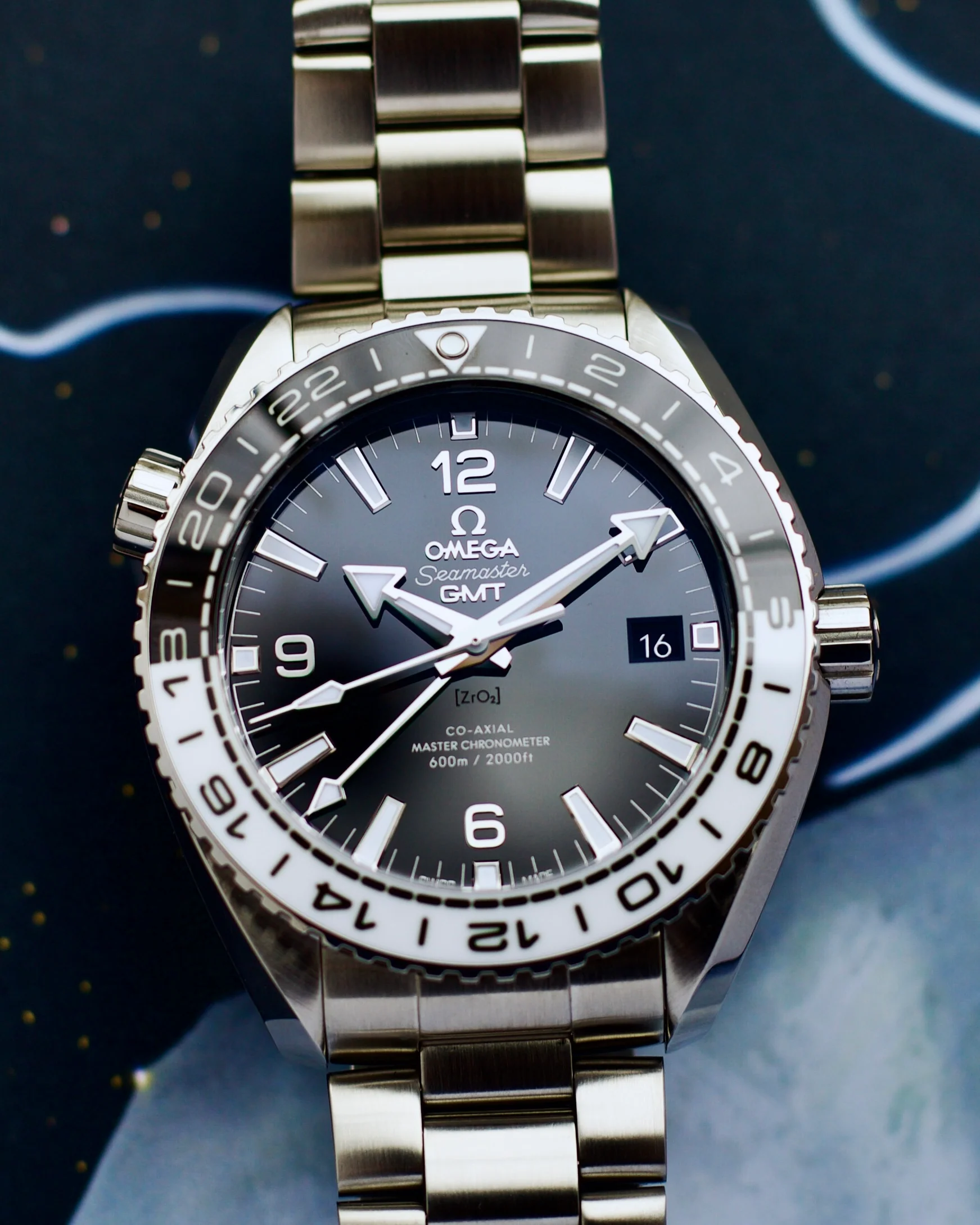 2025 Omega Seamaster Planet Ocean GMT 600M 215.30.44.22.01.001 43.5mm - Image 11