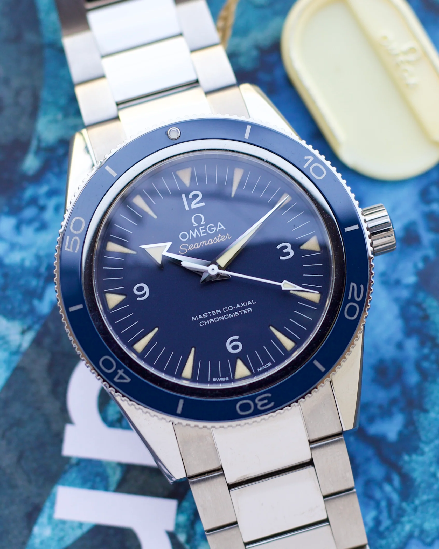 2020 Omega Seamaster 300 Co-Axial Master Chronometer Titanium 233.90.41.21.03.001 41mm