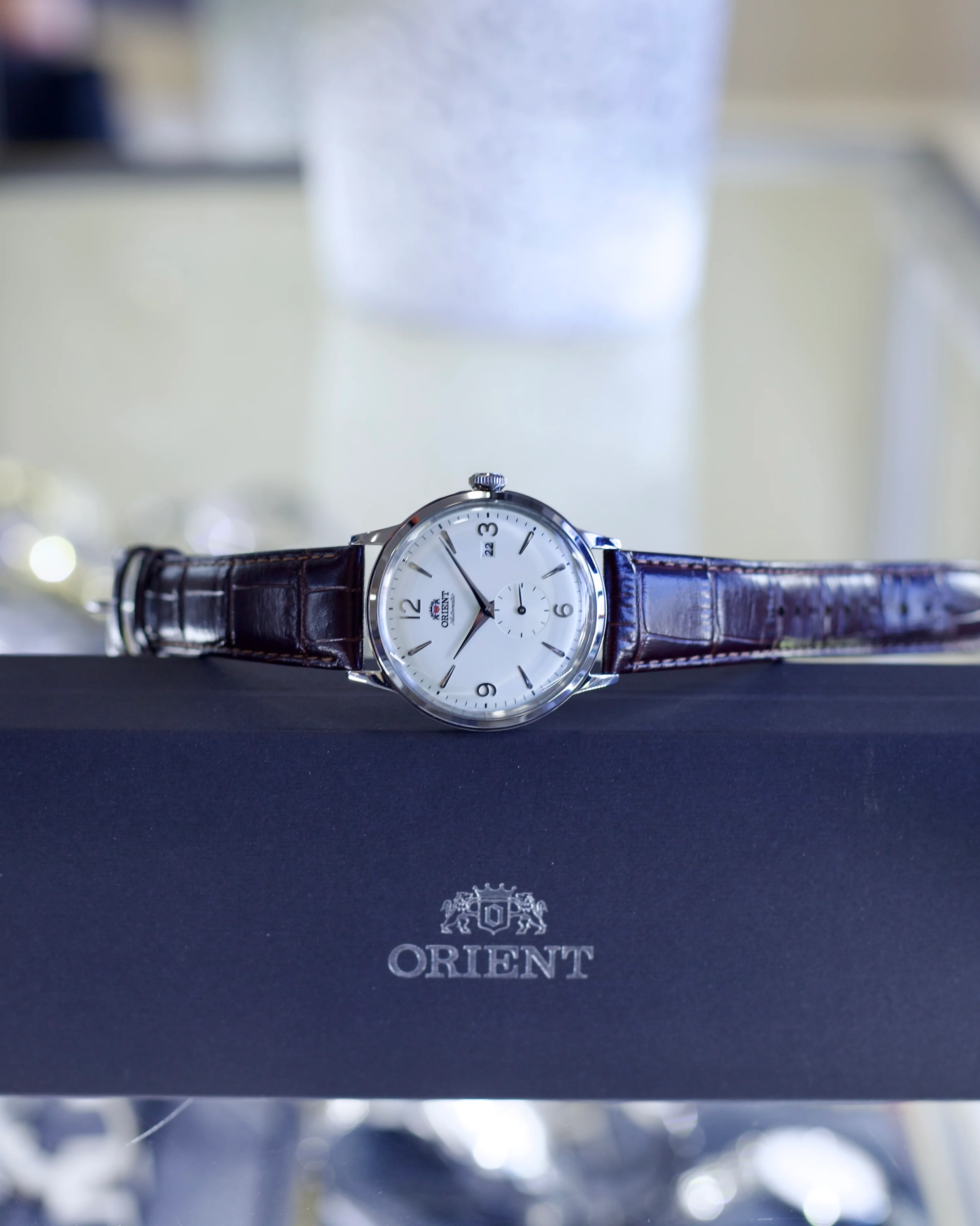 2022 Orient Bambino Small Seconds  RA-AP0002S30B 40.5mm - Image 6
