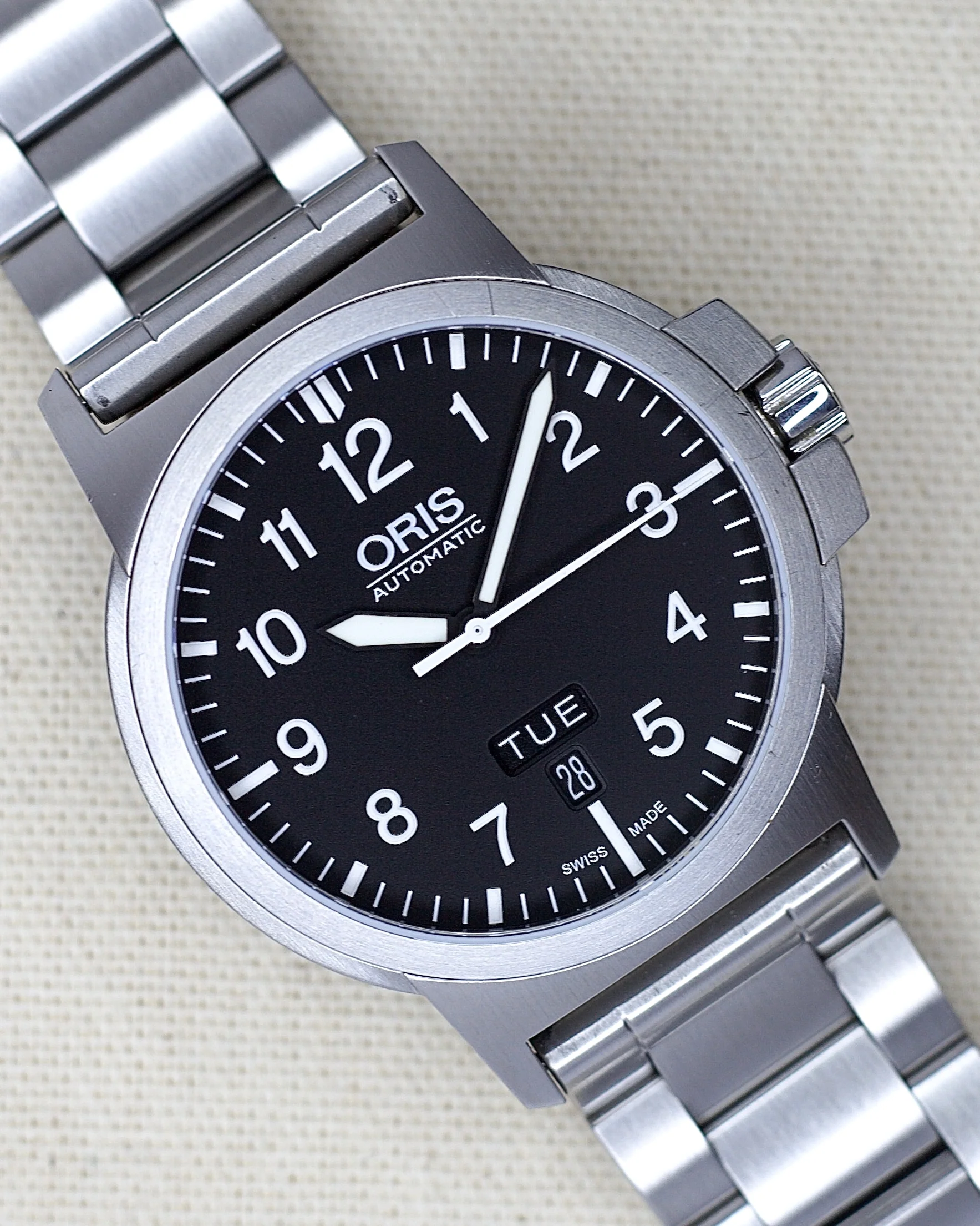 2015 Oris BC3 Advanced Day Date 73576414164 LS 42mm