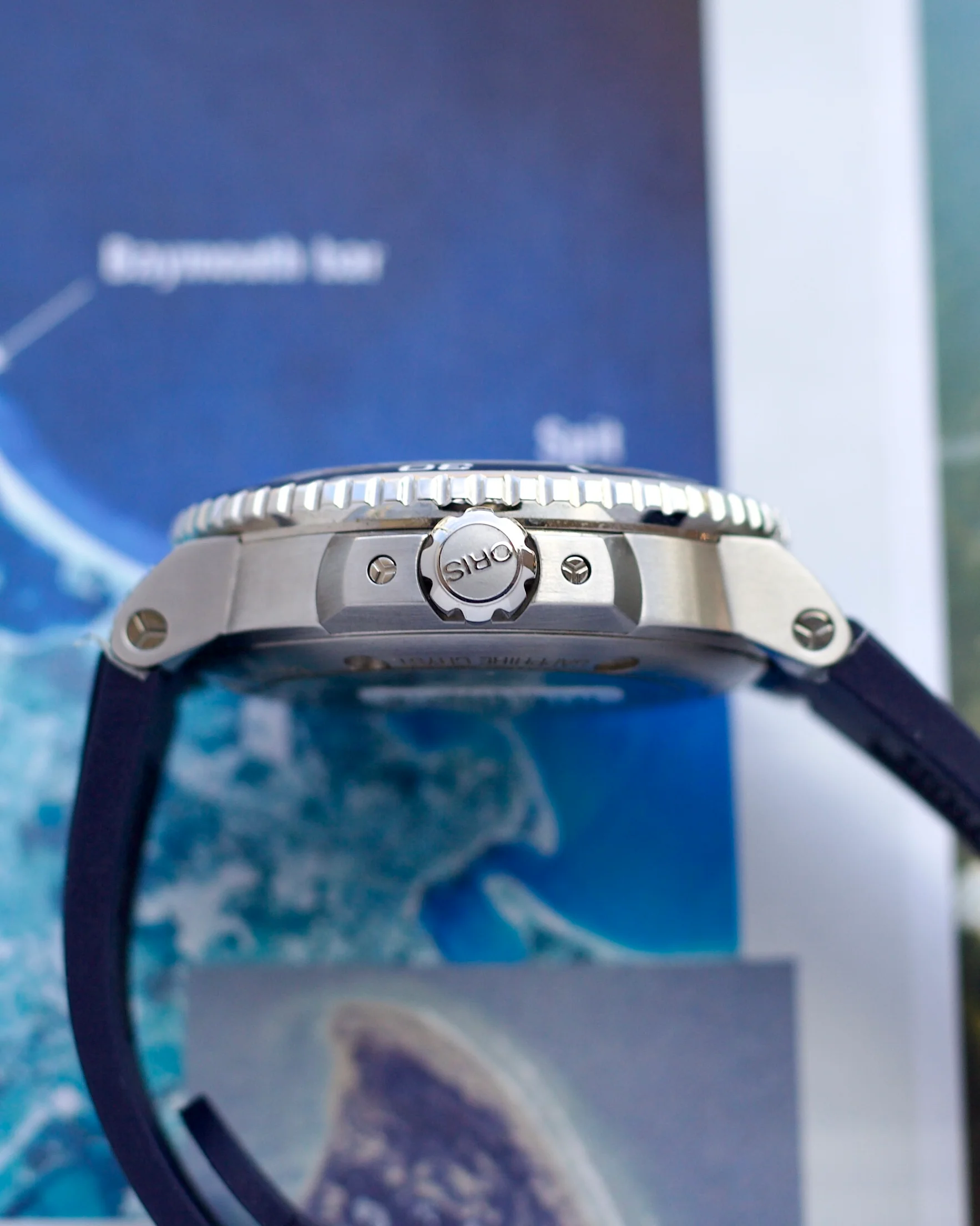 2023 Oris Aquis Big Day Date 752 7733 4135-07 8 24 05PEB 45.5mm - Image 4