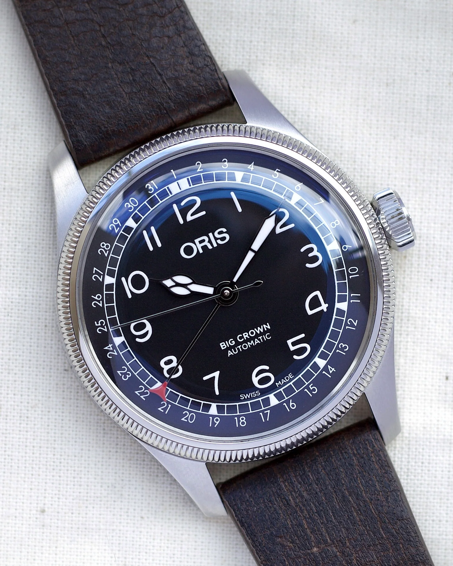 2022 Oris WALDENBURGERBAHN LE 754 7785 4084-Set 40mm