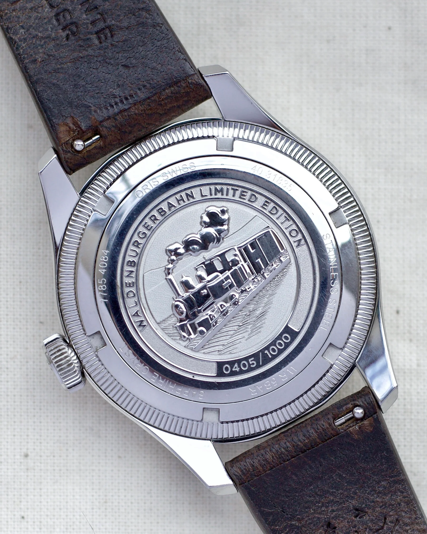 2022 Oris WALDENBURGERBAHN LE 754 7785 4084-Set 40mm - Image 4