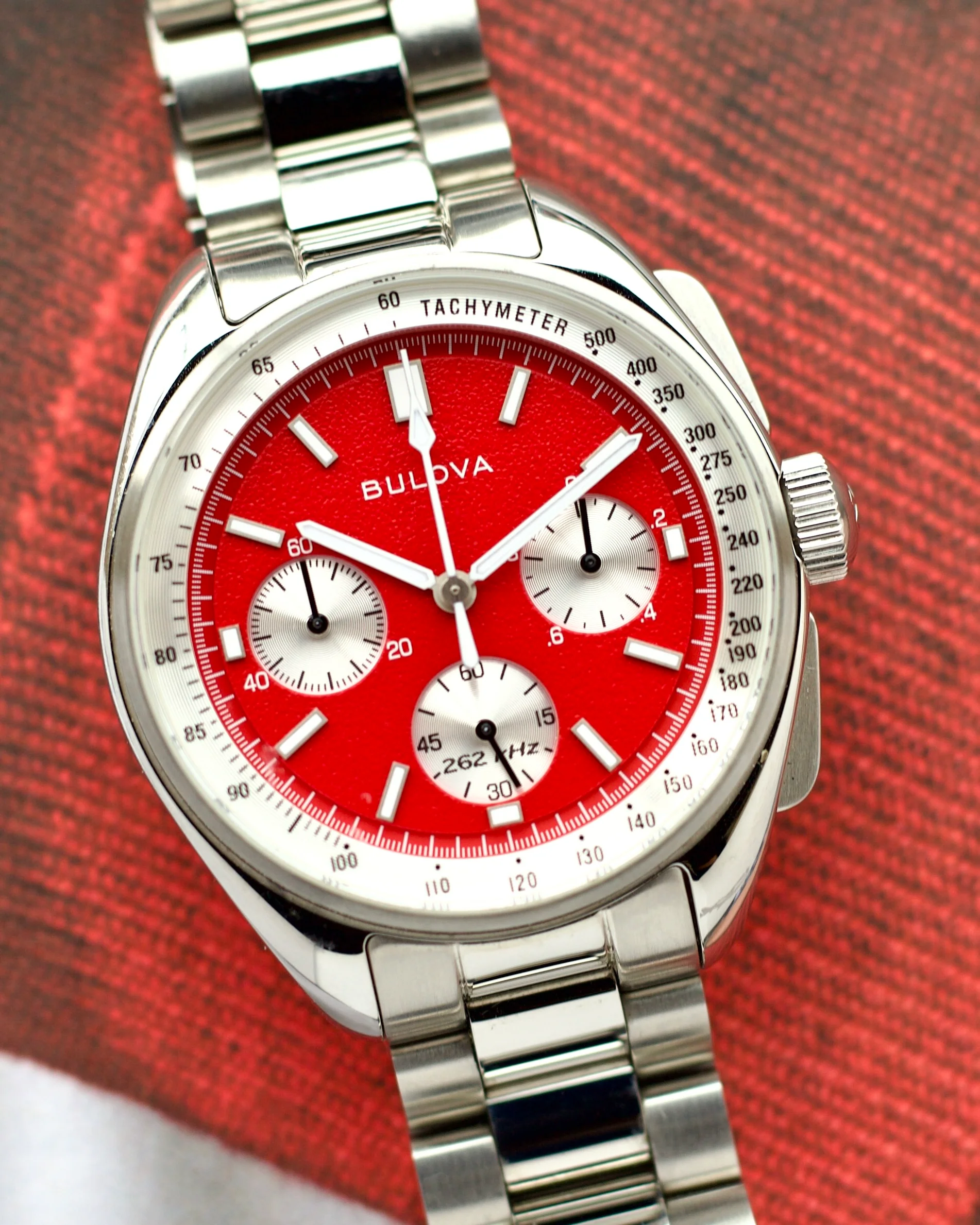 2024 Bulova Lunar Pilot Red 43.5mm 96K115