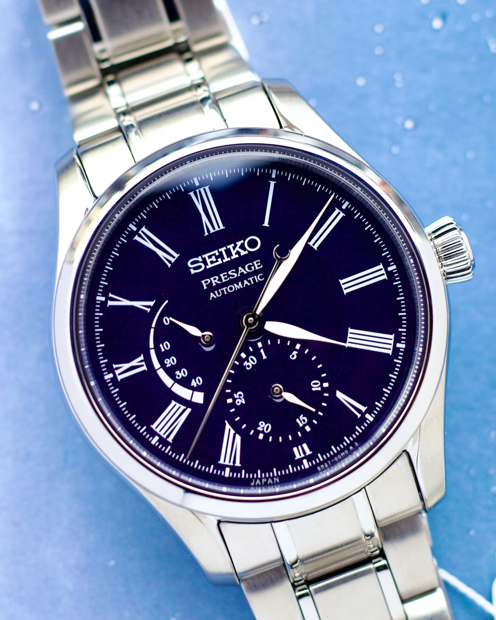2026 Seiko Presage SPB091 Enamel Collection Blue Dial 40.5mm