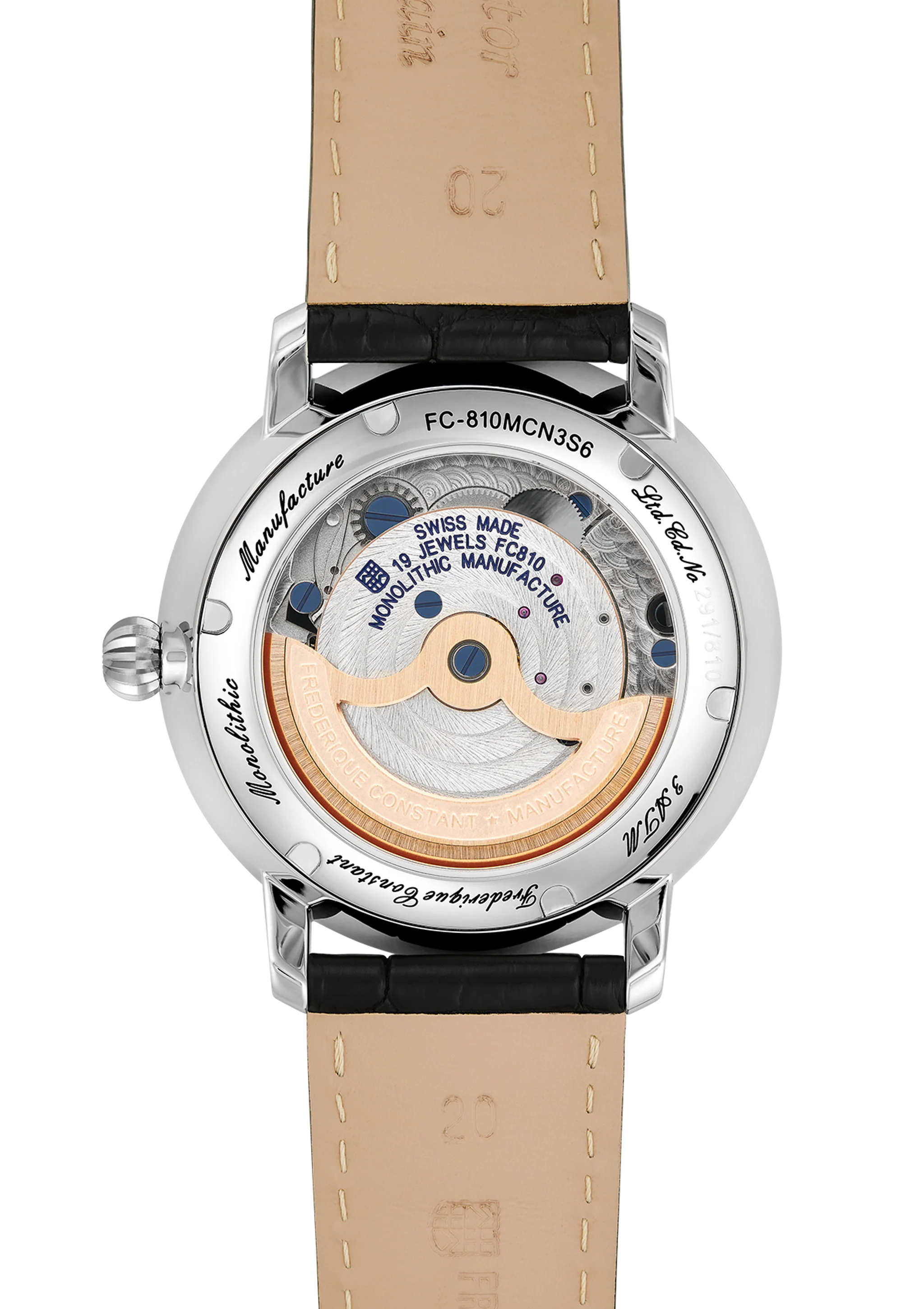 Frederique constant SLIMLINE MONOLITHIC MANUFACTURE FC-810MCN3S6 40mm - Image 2