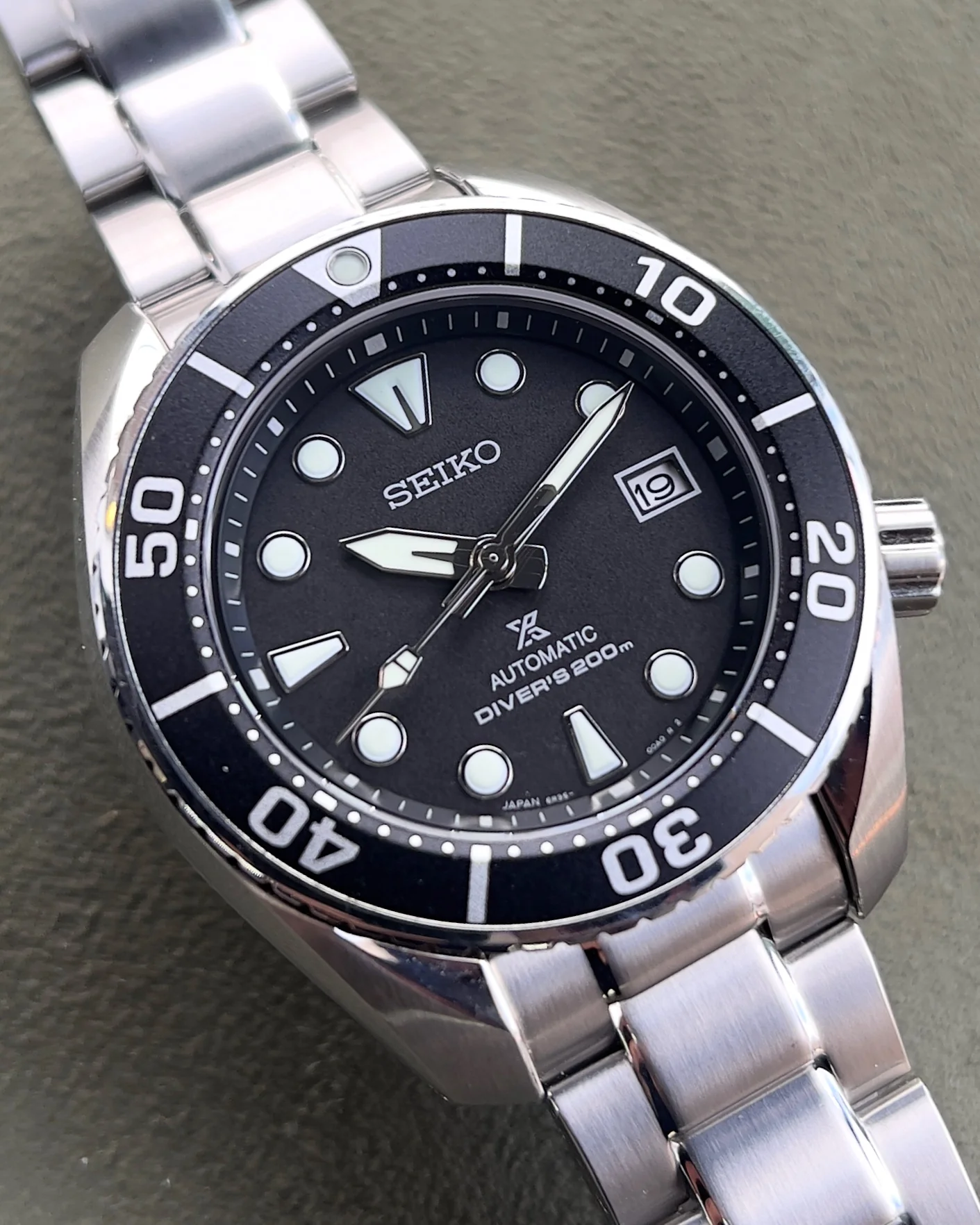 2023 SEIKO PROSPEX Black DIVER SUMO SPB101 45MM