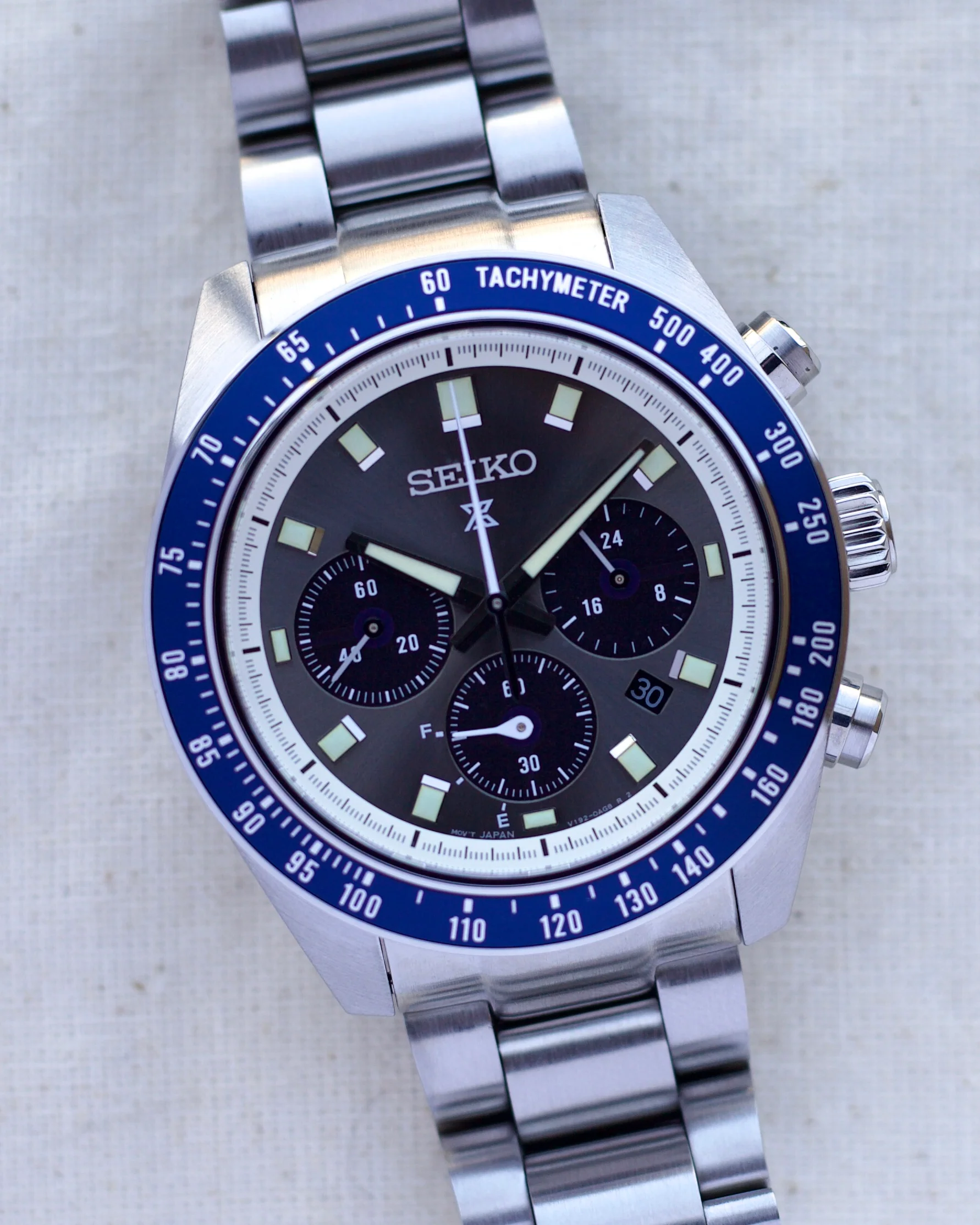 2024 Seiko Prospex Speedtimer Solar Chronograph SSC939
