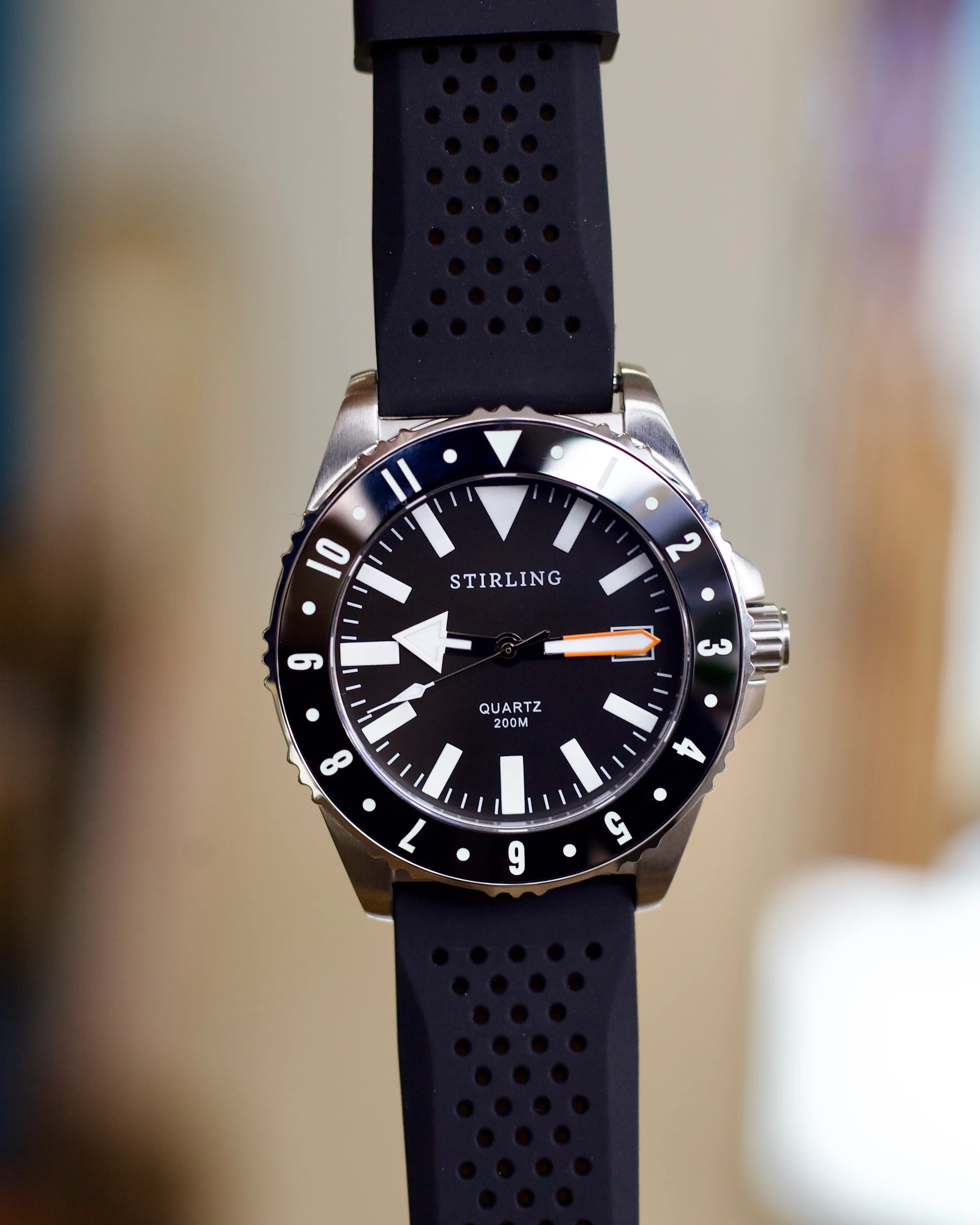 2024 Stirling Timepieces Campbell Quartz - Steel 40mm - Image 6