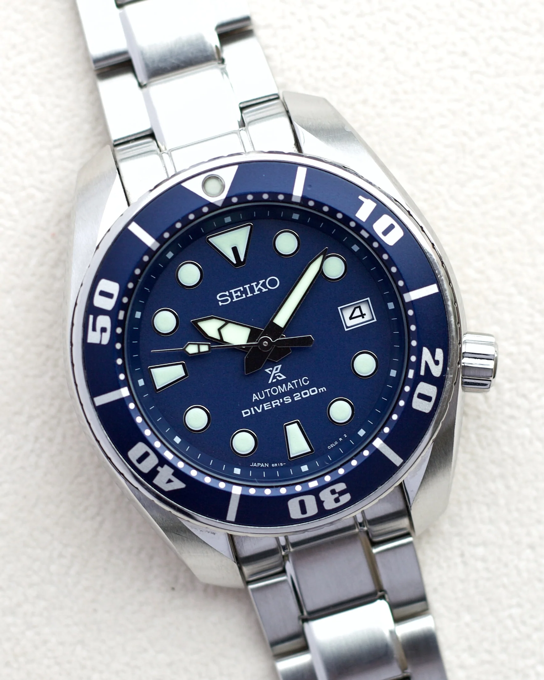 2015 Seiko SUMO SBDC003 45mm aka "Blumo"