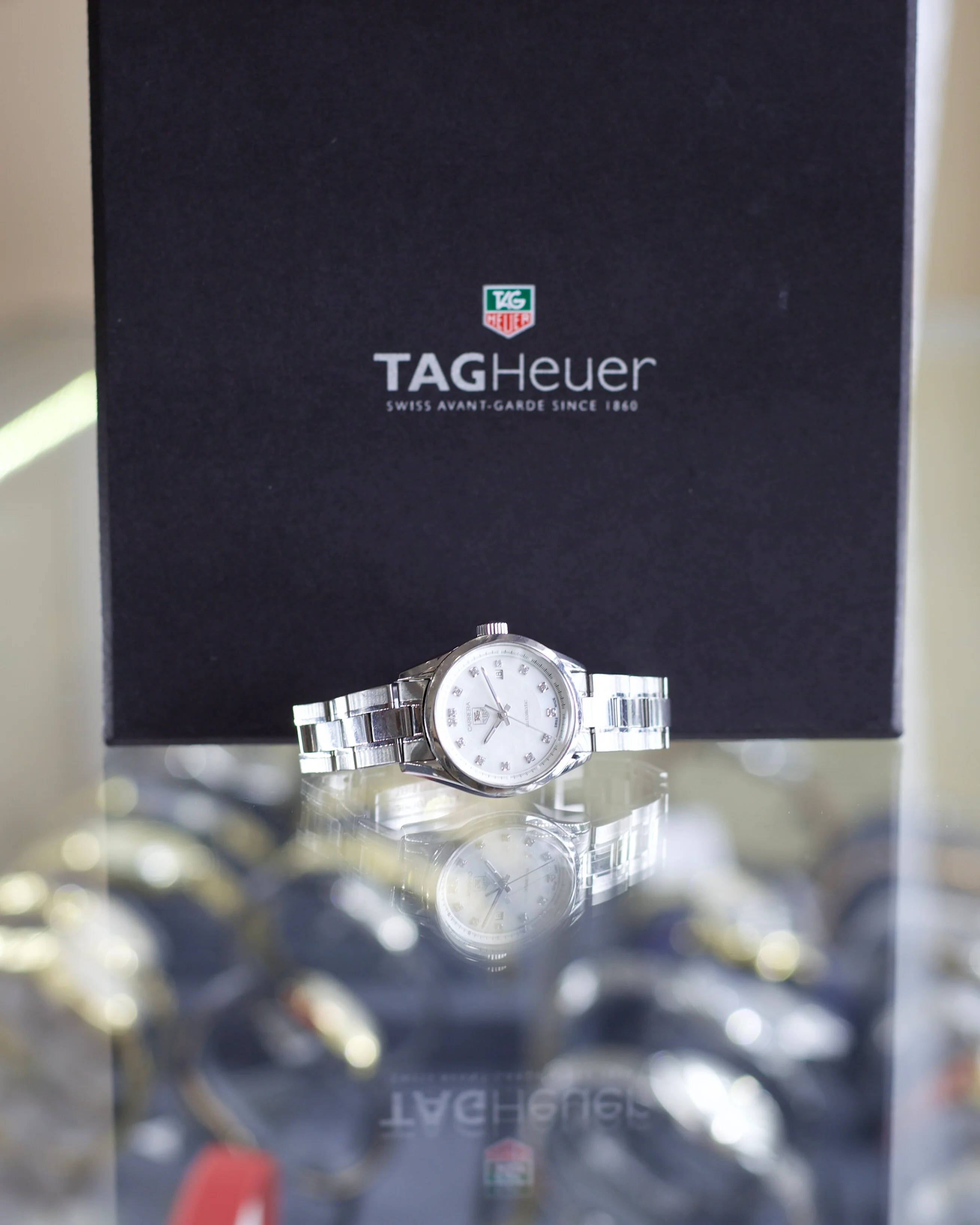 2010 Tag Heuer Carrera Automatic Ladies Watch WV2411.BA0793 27mm - Image 8