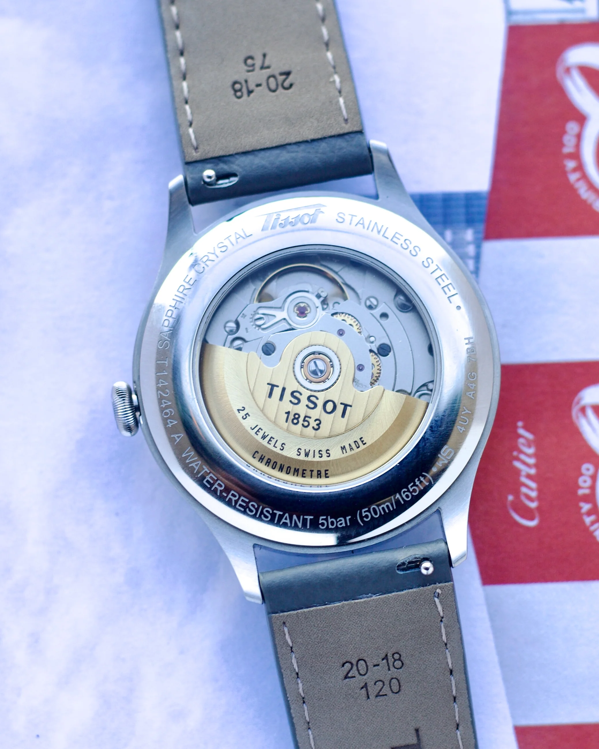 2025 TISSOT HERITAGE COSC 1938 T142.464.16.332.00 39mm - Image 4