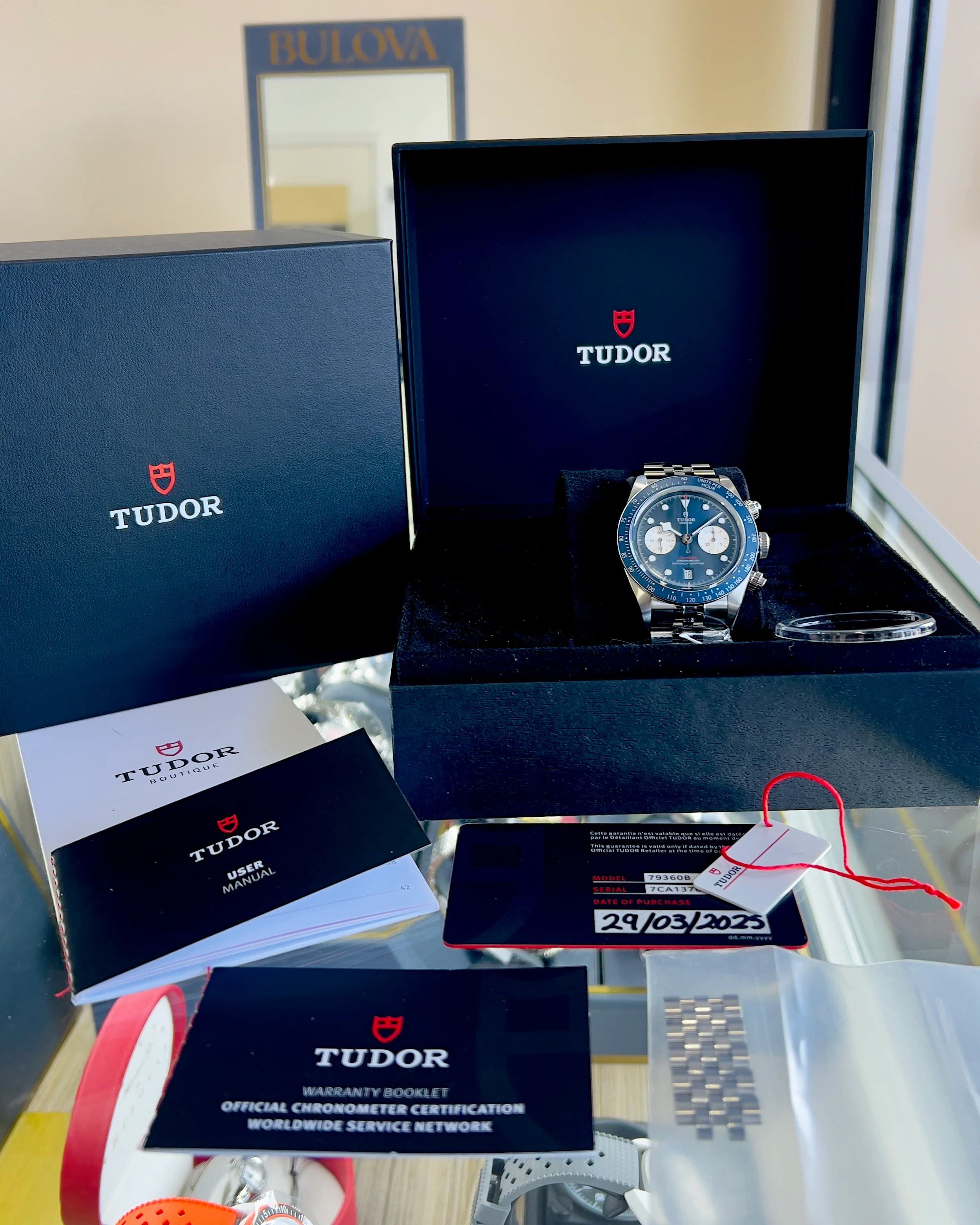 2025 Tudor Black Bay Chrono Blue m79360b 41mm - Image 7
