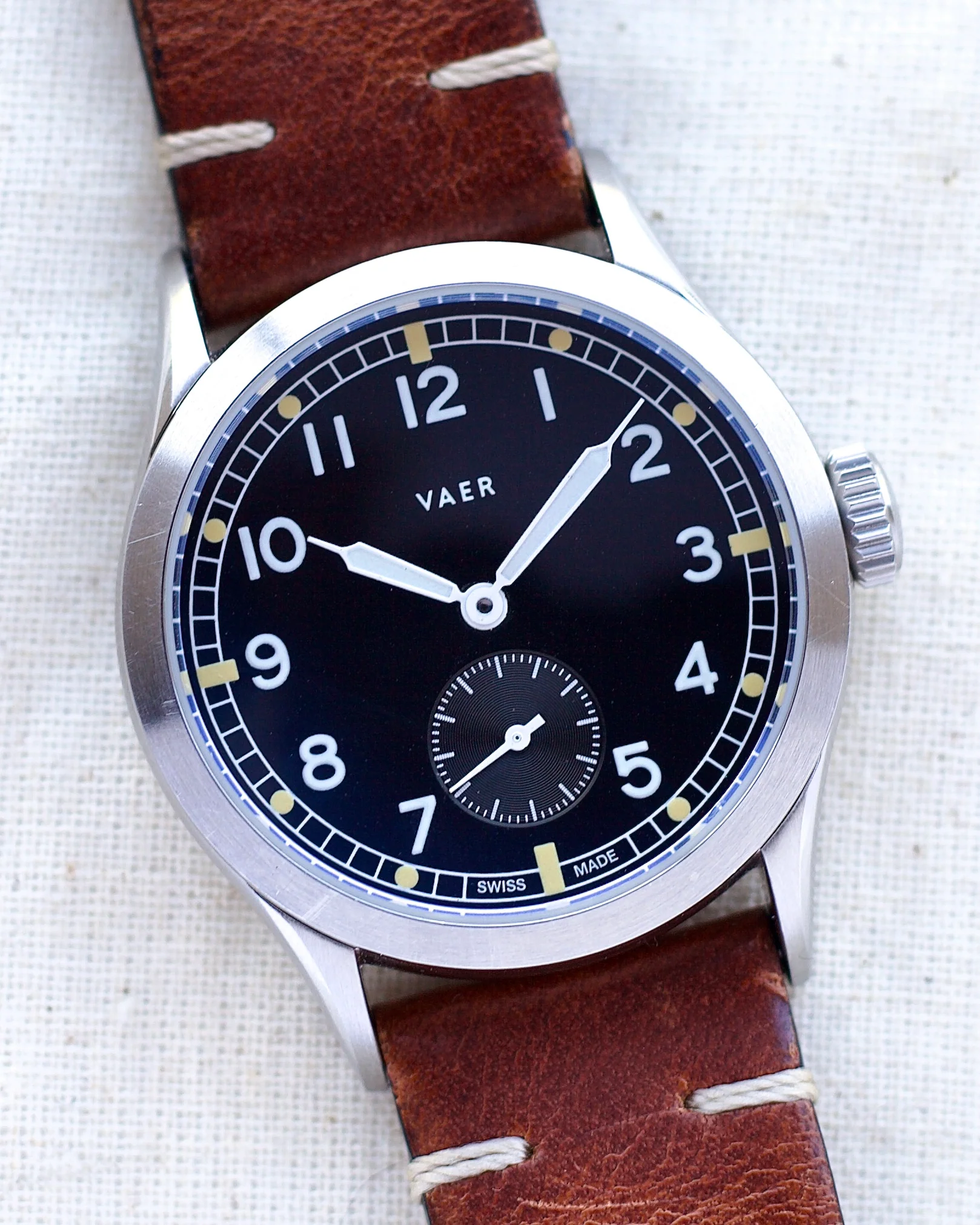 2021 Vaer A12 Dirty Dozen HW A12-DD-QRSLBLK 36mm