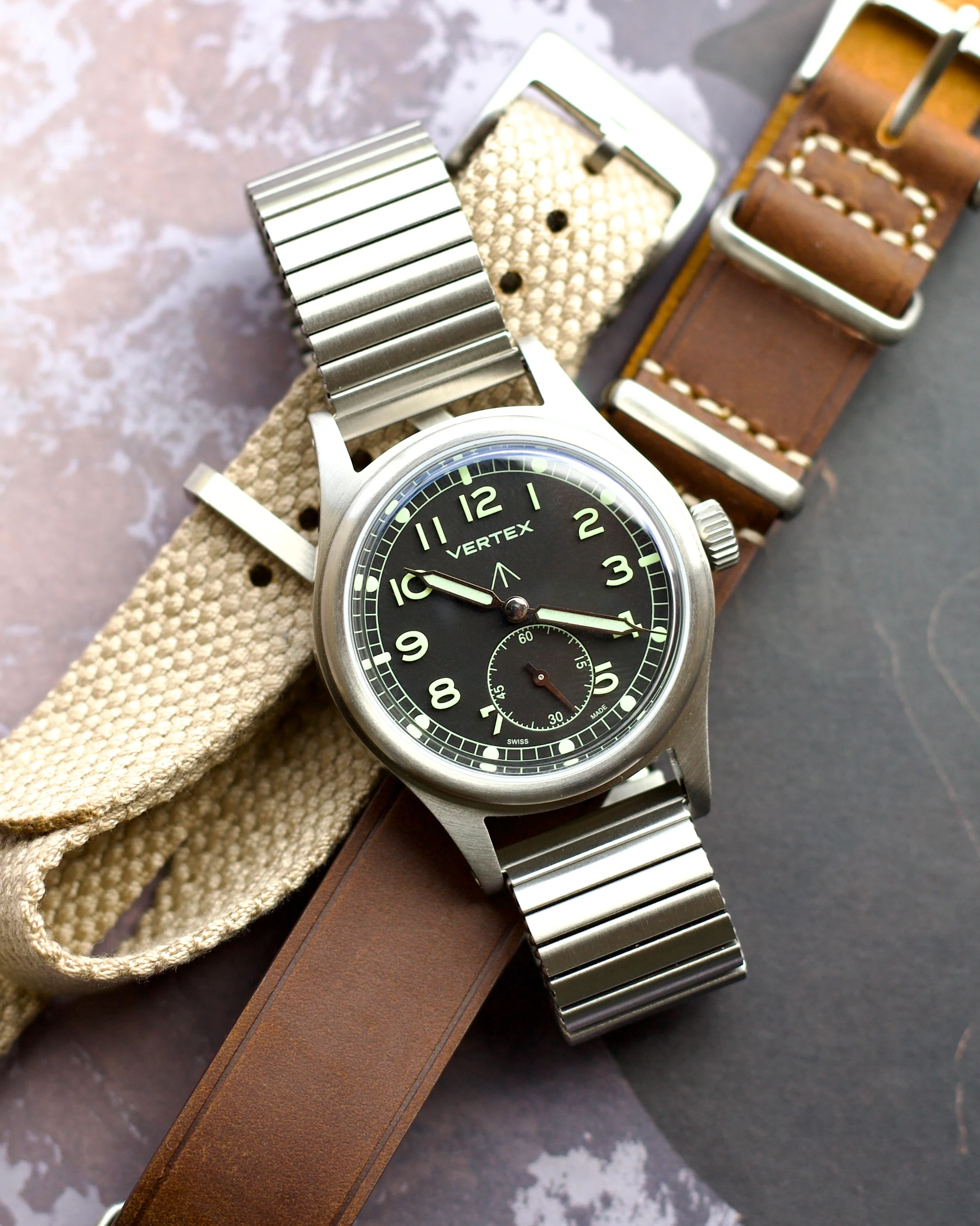 2026 Vertex M36 British military-issued field watch 36mm